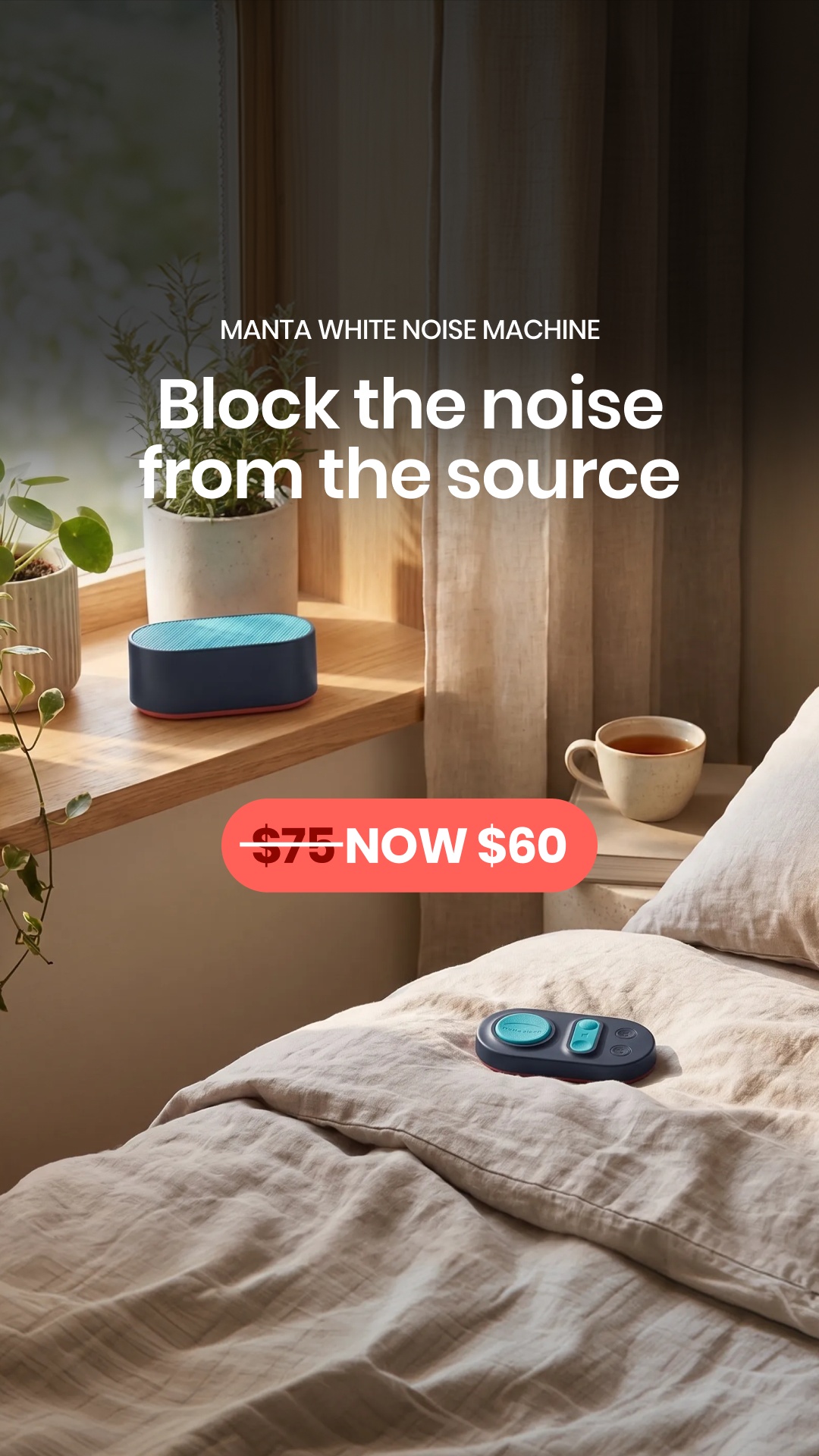 Manta Sleep Facebook ad: For a Limited Time Only