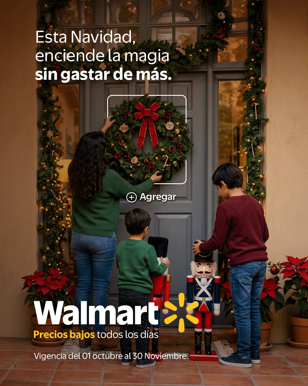 Walmart México Facebook ad: Tu Navidad comienza con los detalles