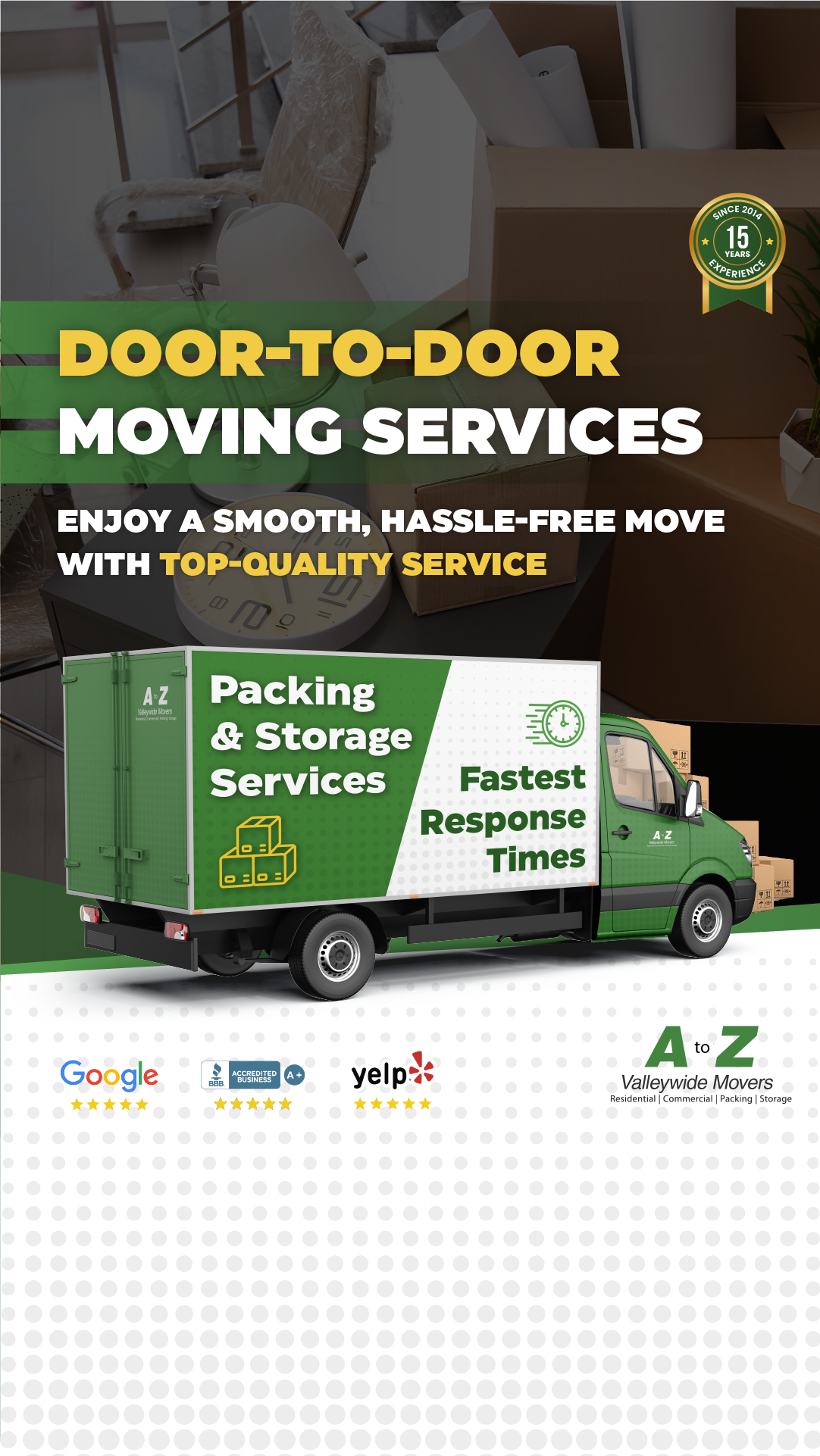 A To Z Valley Wide Movers LLC Facebook ad
