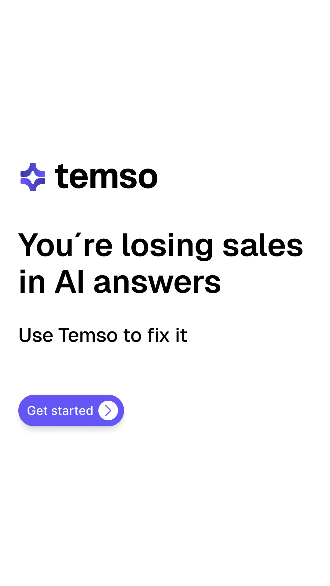 Temso Facebook ad