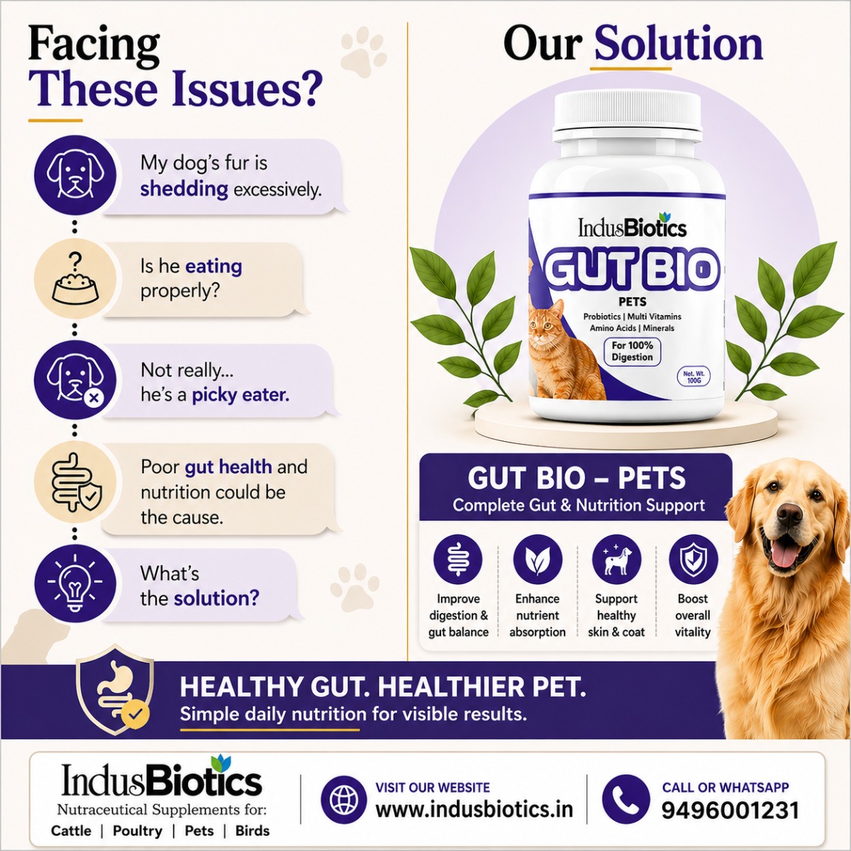 Indus Biotics Facebook ad