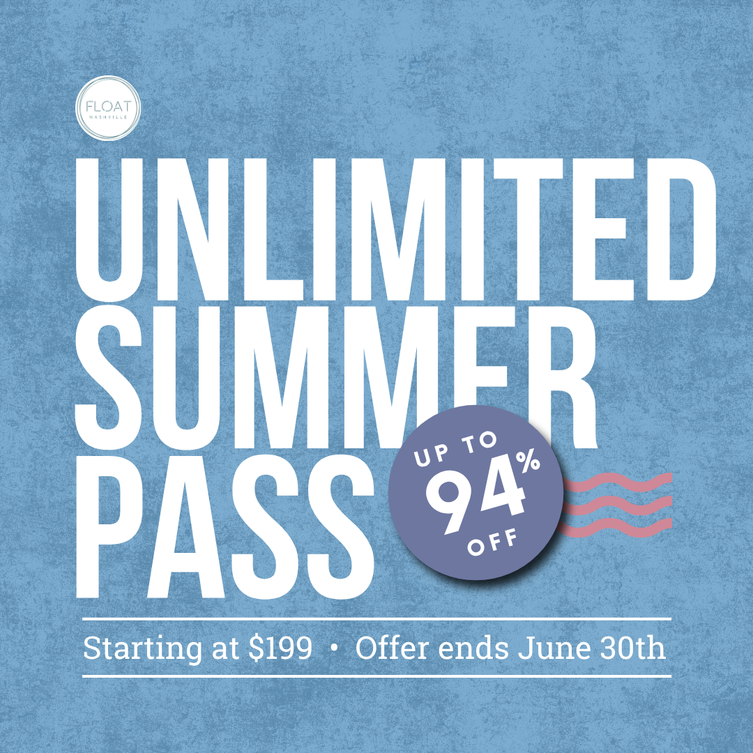 Float Nashville Facebook ad: Unlimited Summer Pass Starting at $199