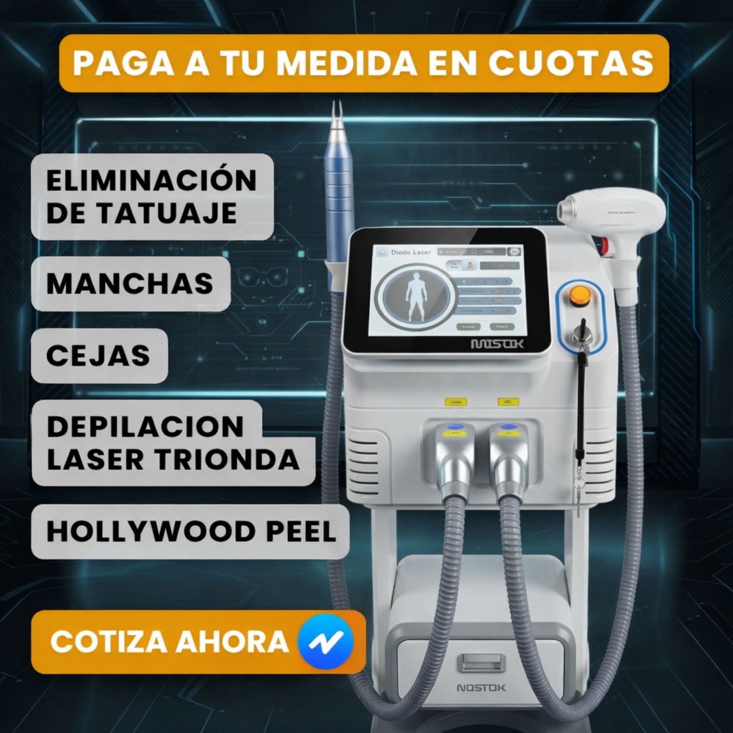 Mistik Beauty Madrid Facebook ad
