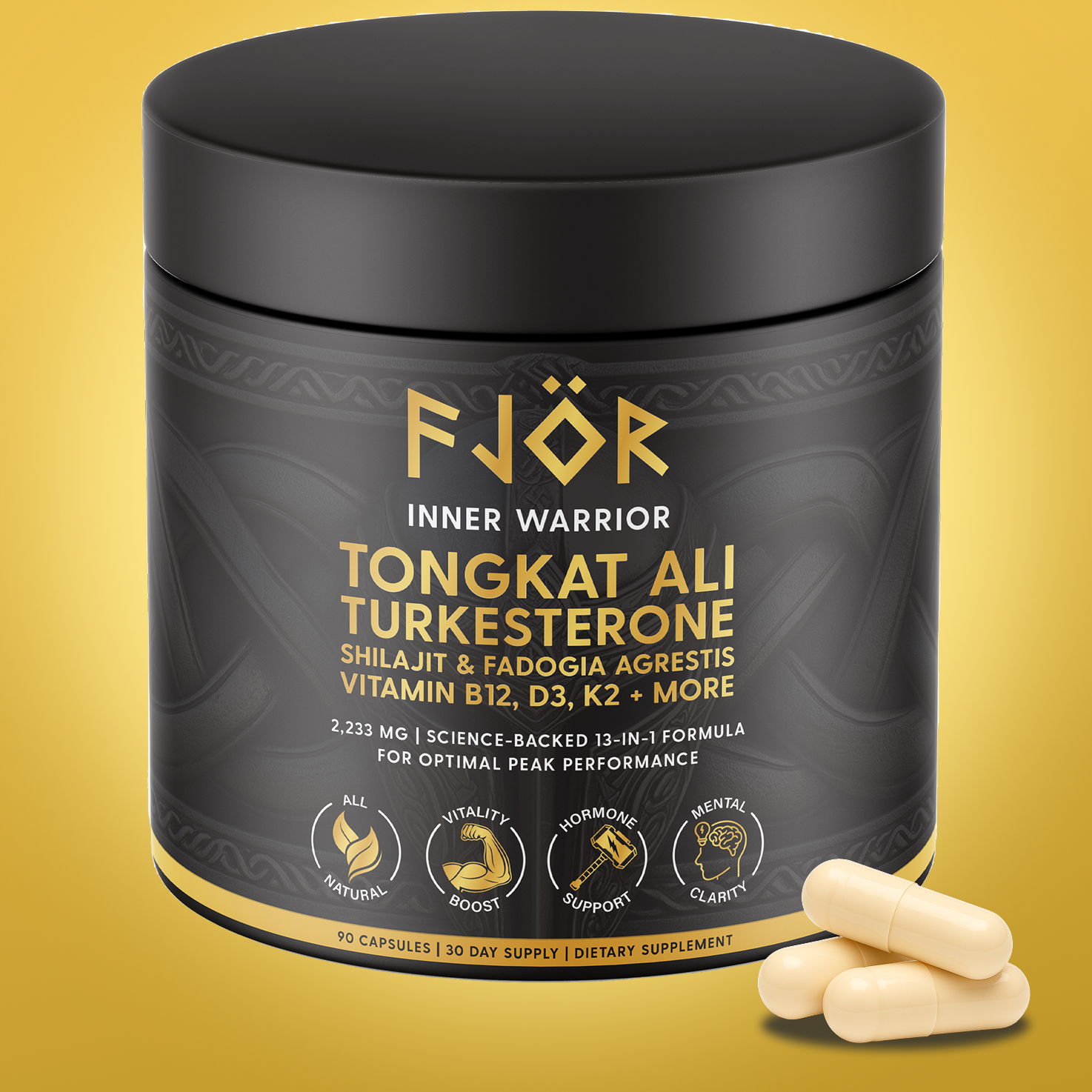 Fjör Supplements Facebook ad