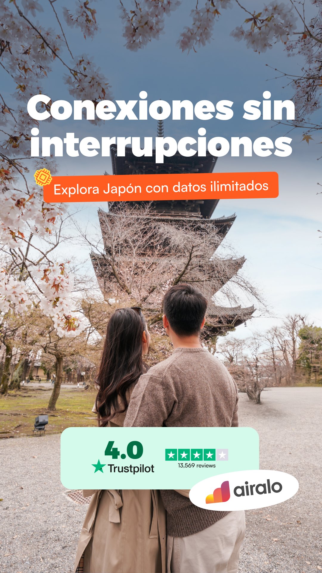 Airalo Global eSIM Store Facebook ad