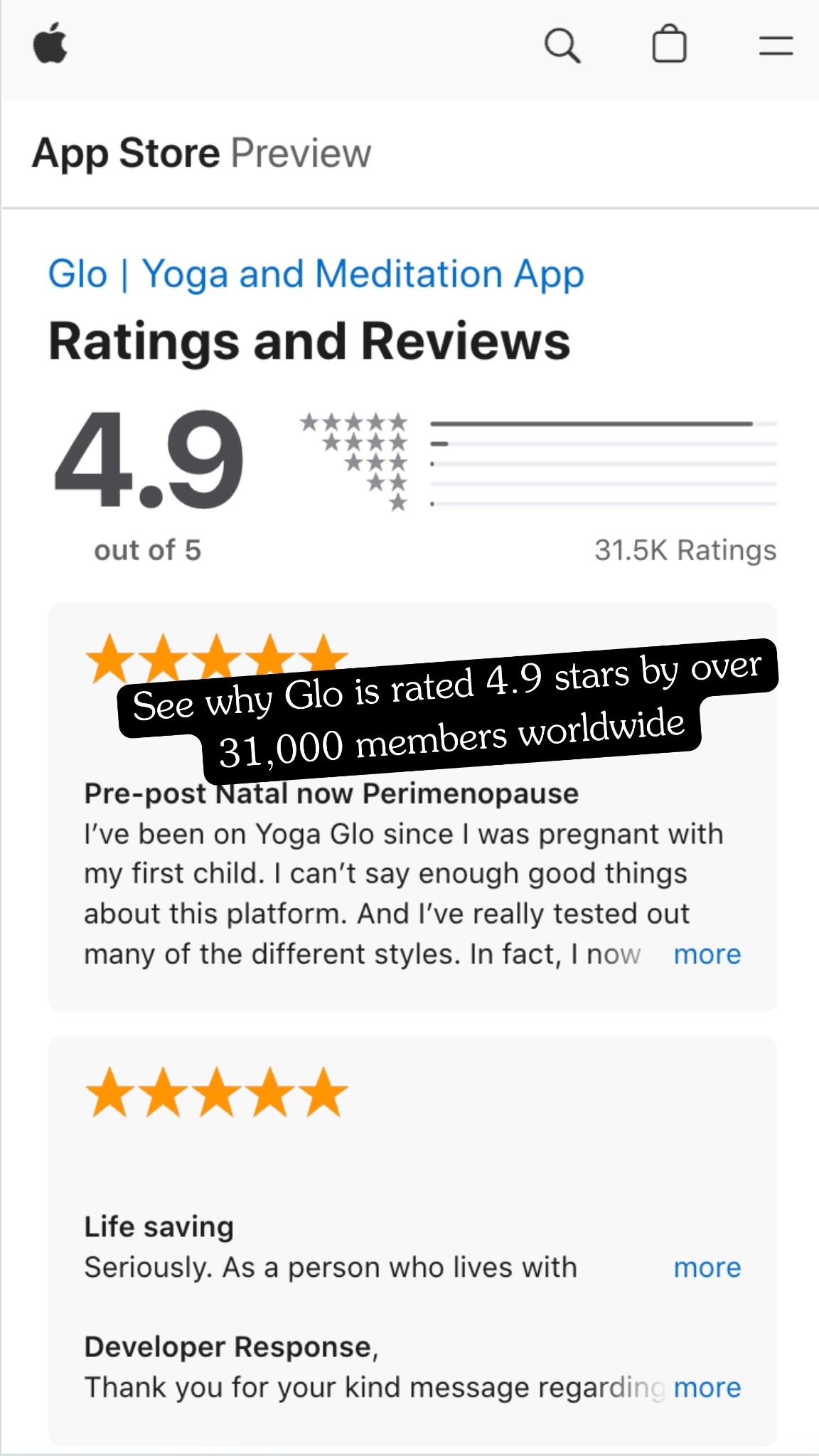 Glo Facebook ad