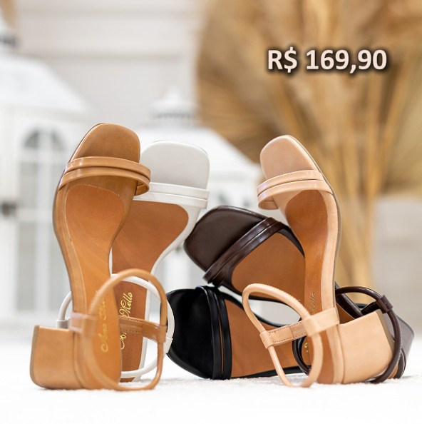 Ana Mello Calçados Facebook ad: Conheça nova coleção Ana Mello Calçados.