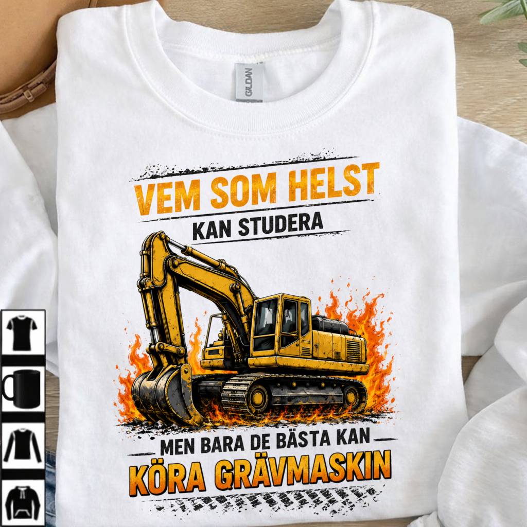 Funny T-shirts Facebook ad: Beställ här: https://teefisk.com/gravmaskie