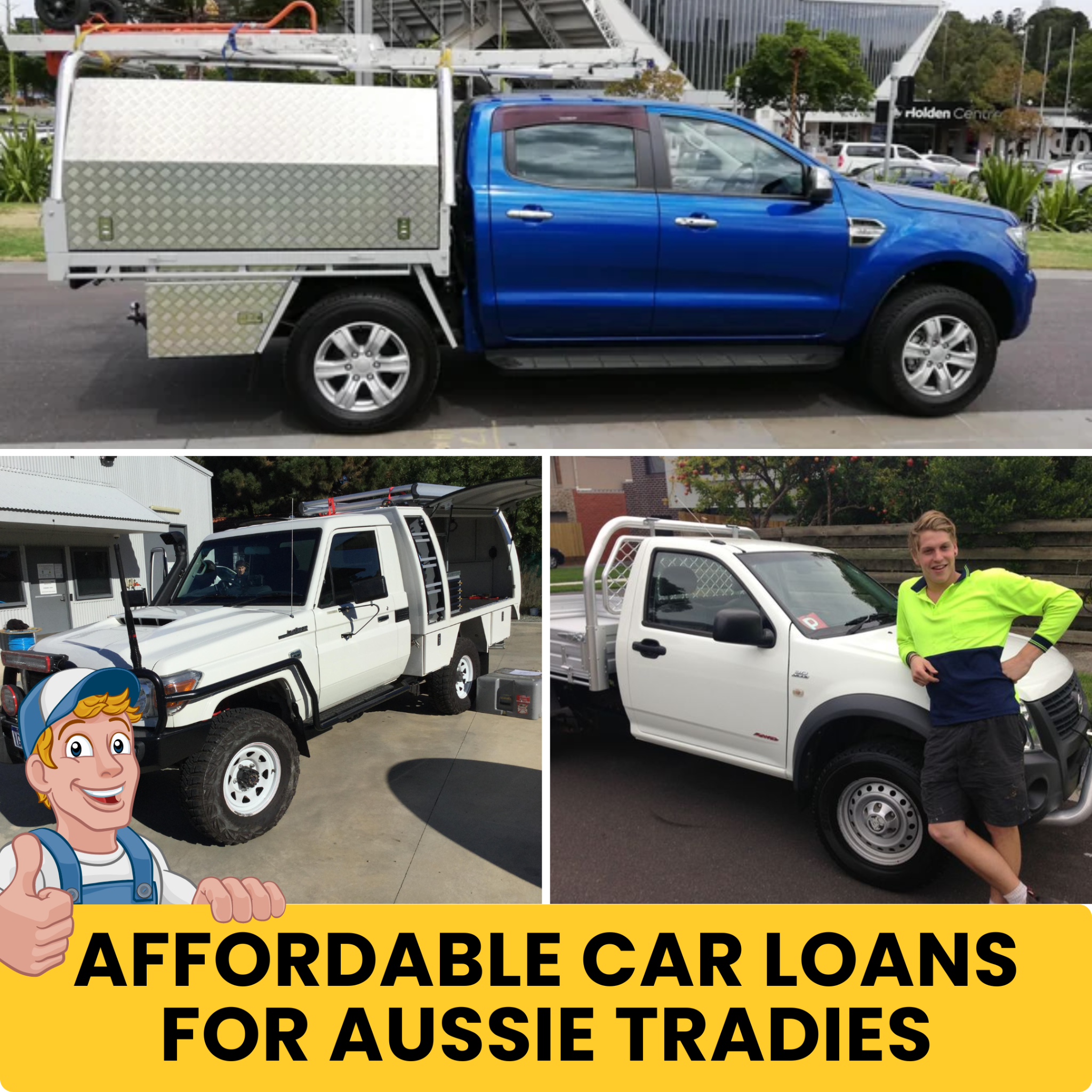 Tradie Legend Car Finance Facebook ad
