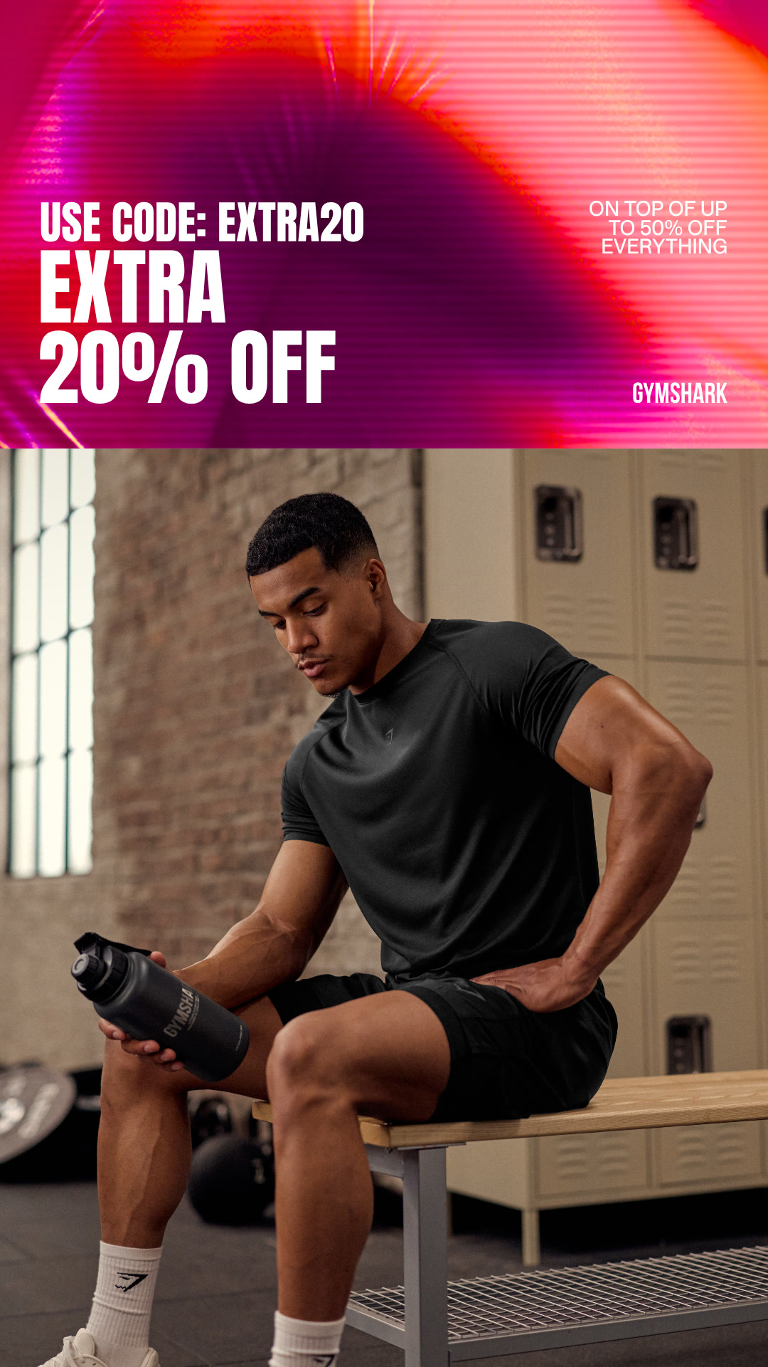 Gymshark Facebook ad