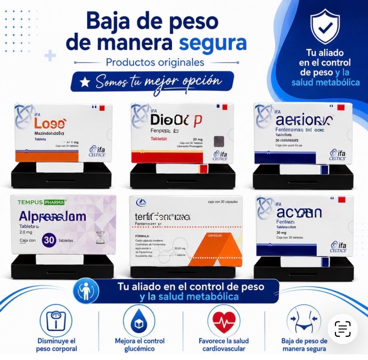 distribuidora Ifamed Facebook ad: Perdida de peso