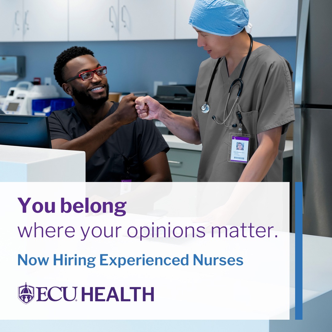 ECU Health Facebook ad