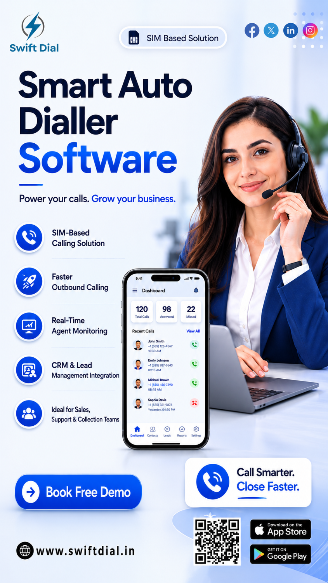 Swift Dial Facebook ad from Jun 2, 2026