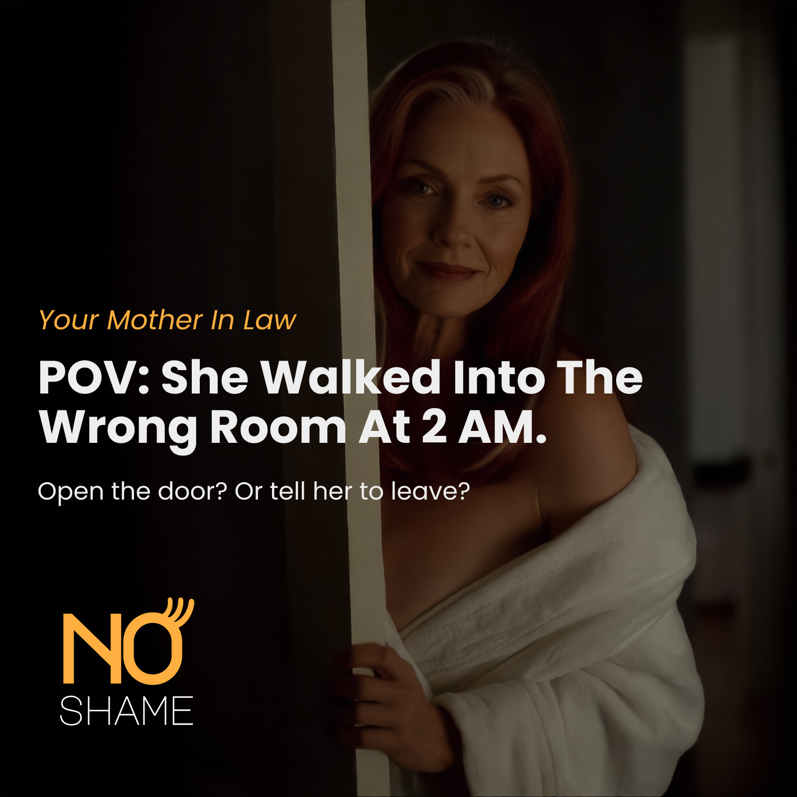 No Shame Facebook ad: She Already Knows What She Wants