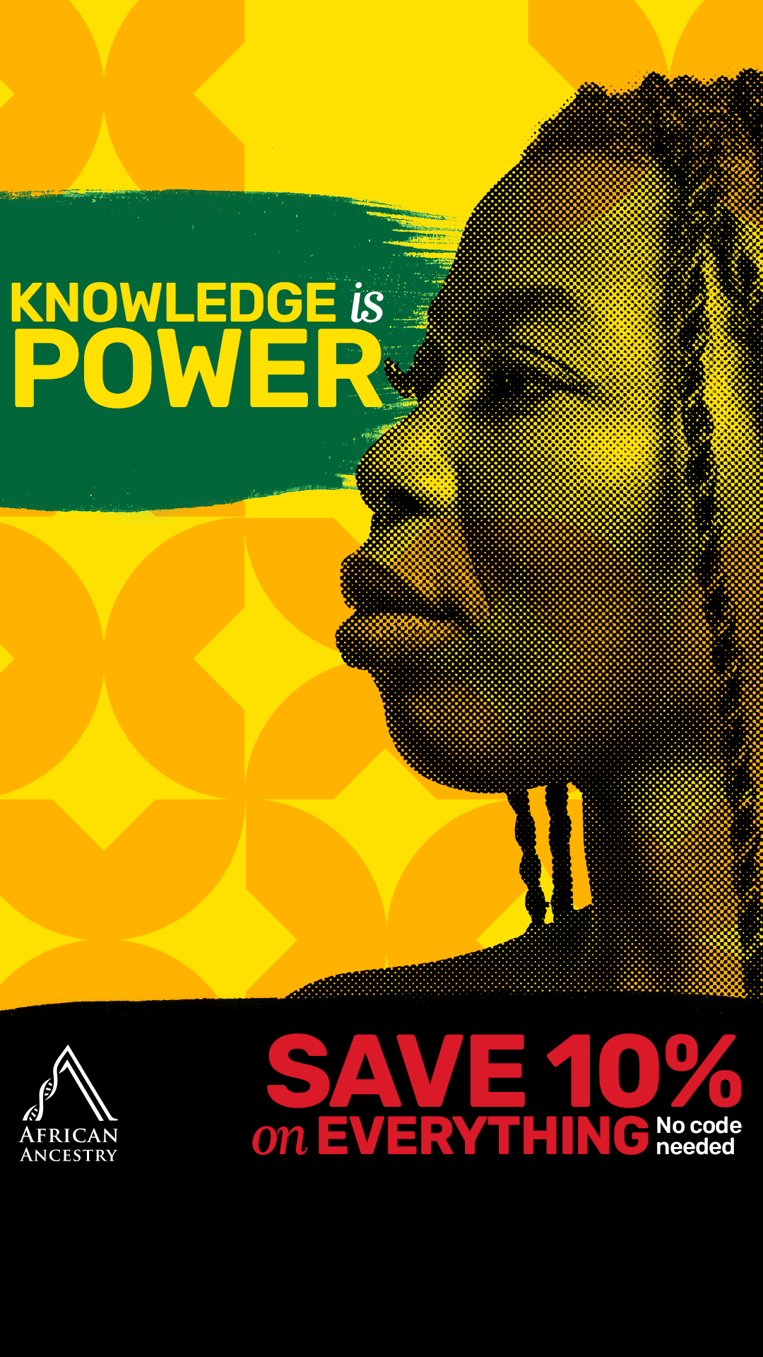 African Ancestry Facebook ad