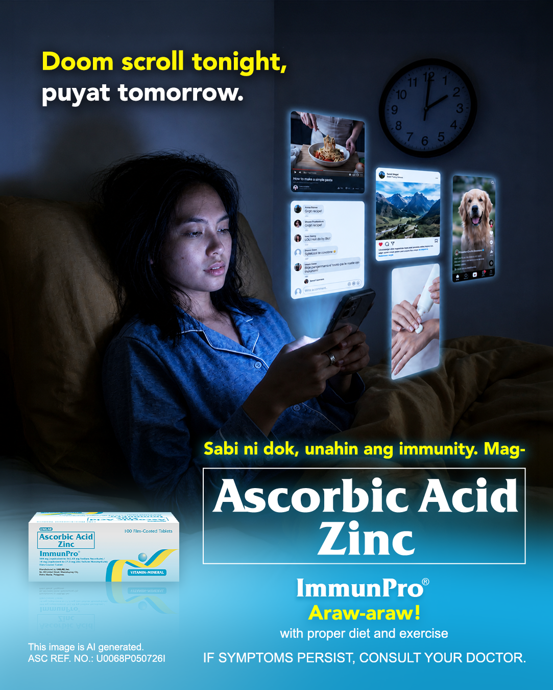 ImmunPro Facebook ad: TAKE IMMUNPRO