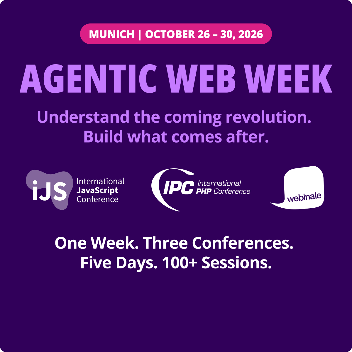 Webinale:: the holistic web conference Facebook ad from Jul 2, 2026