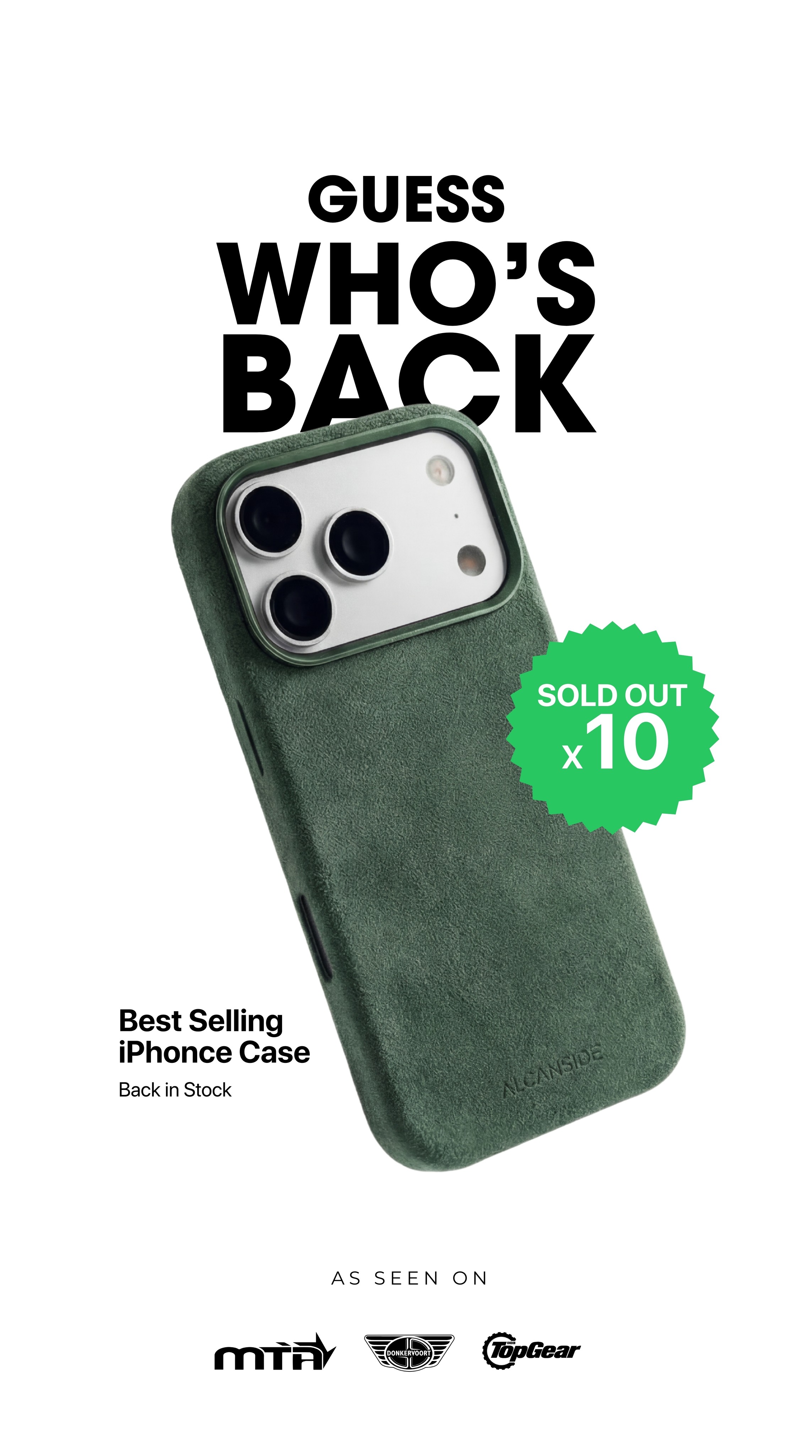 Alcanside Facebook ad