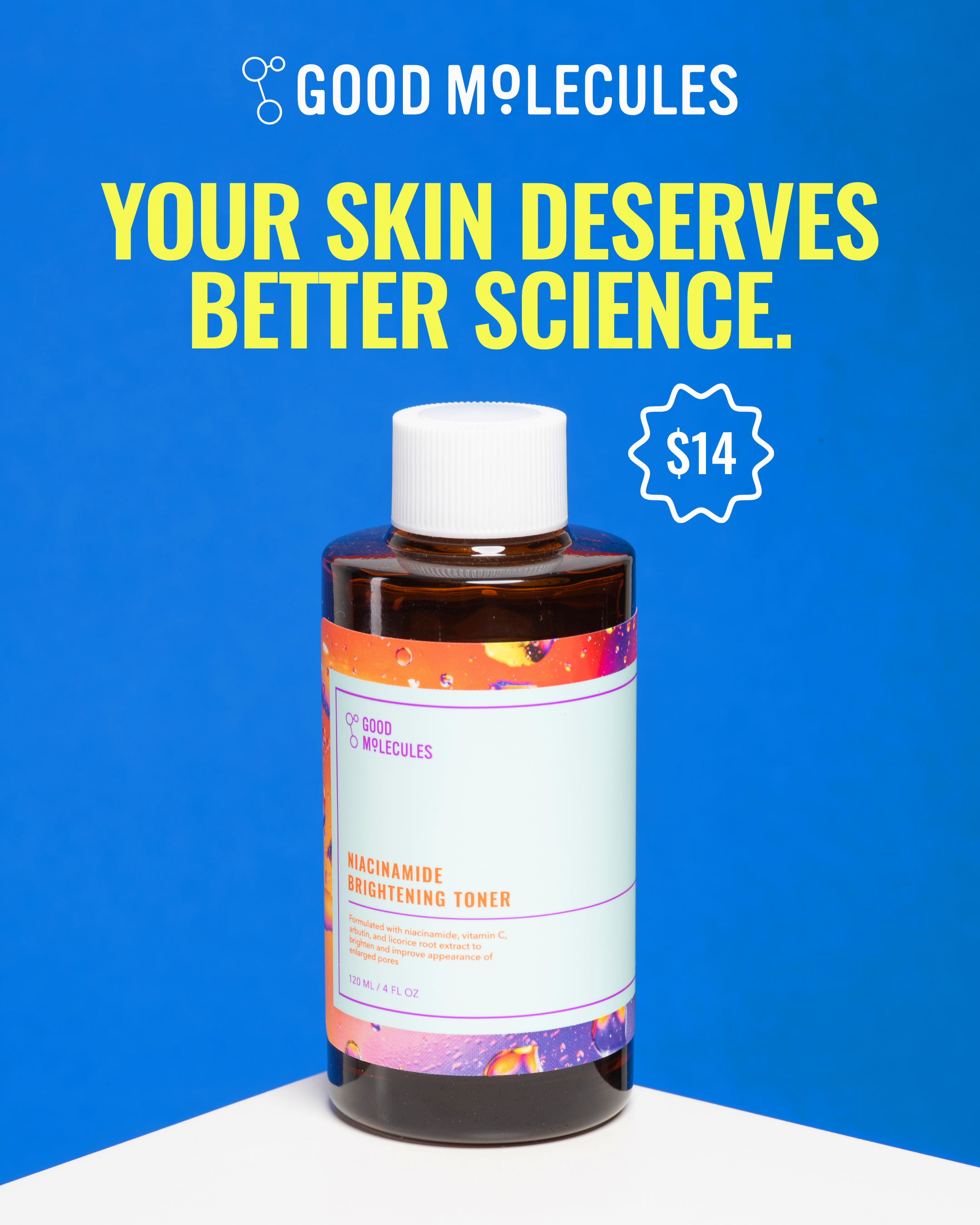 Good Molecules Facebook ad