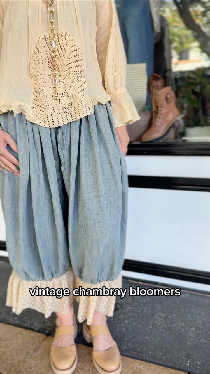 Secret Girl Stuff Facebook ad: The Vintage Whispers Bloomers by Jaded Gypsy, soft…