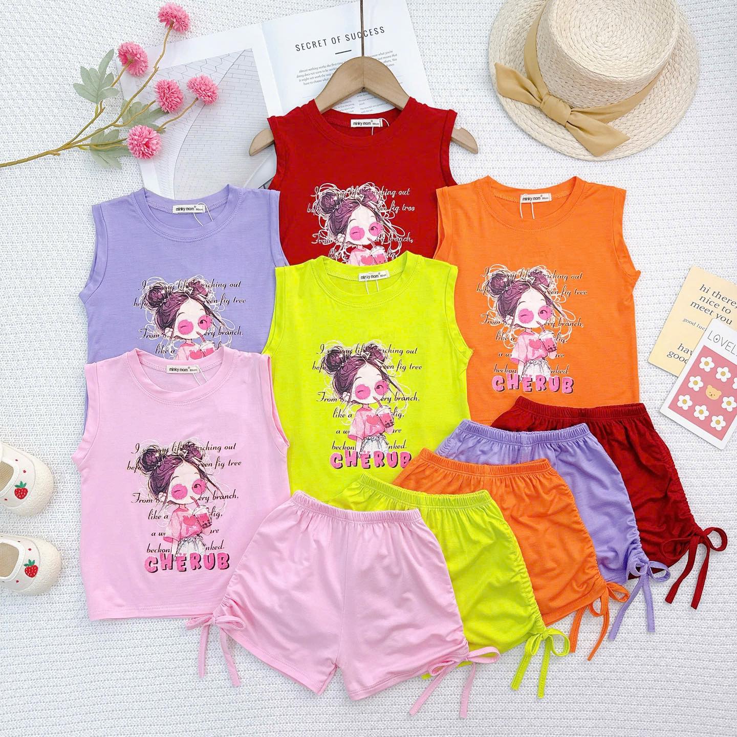 Baby clothes Facebook ad: Minky mom សាច់ទឹកកកលេខ1ចំ