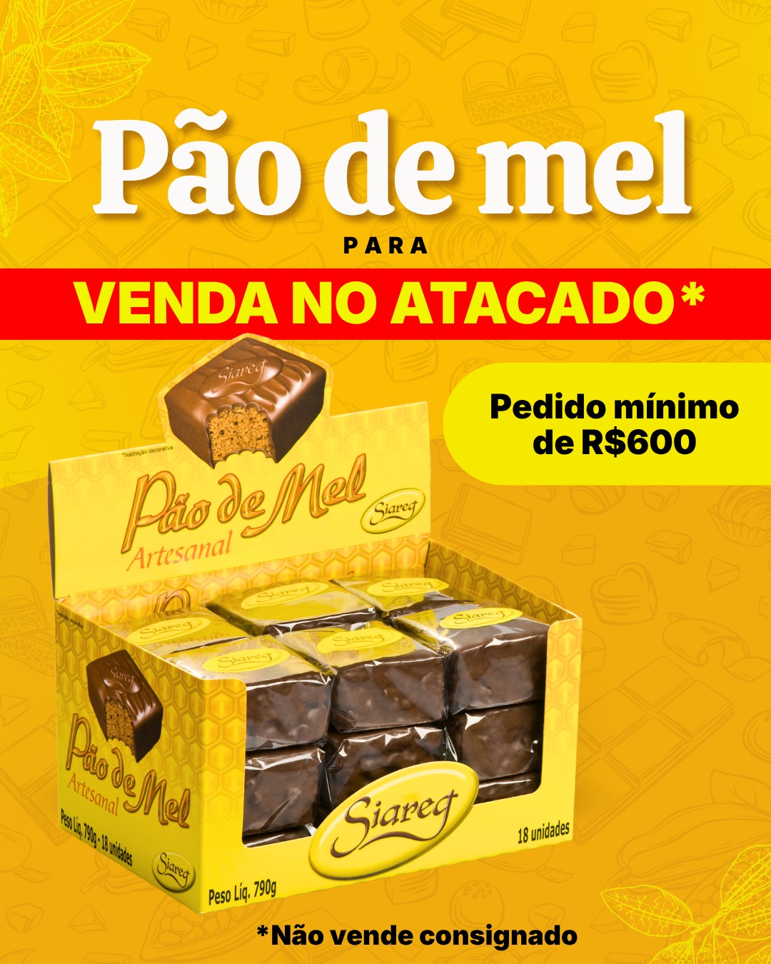 Chocolates Siareg Facebook ad: Converse conosco