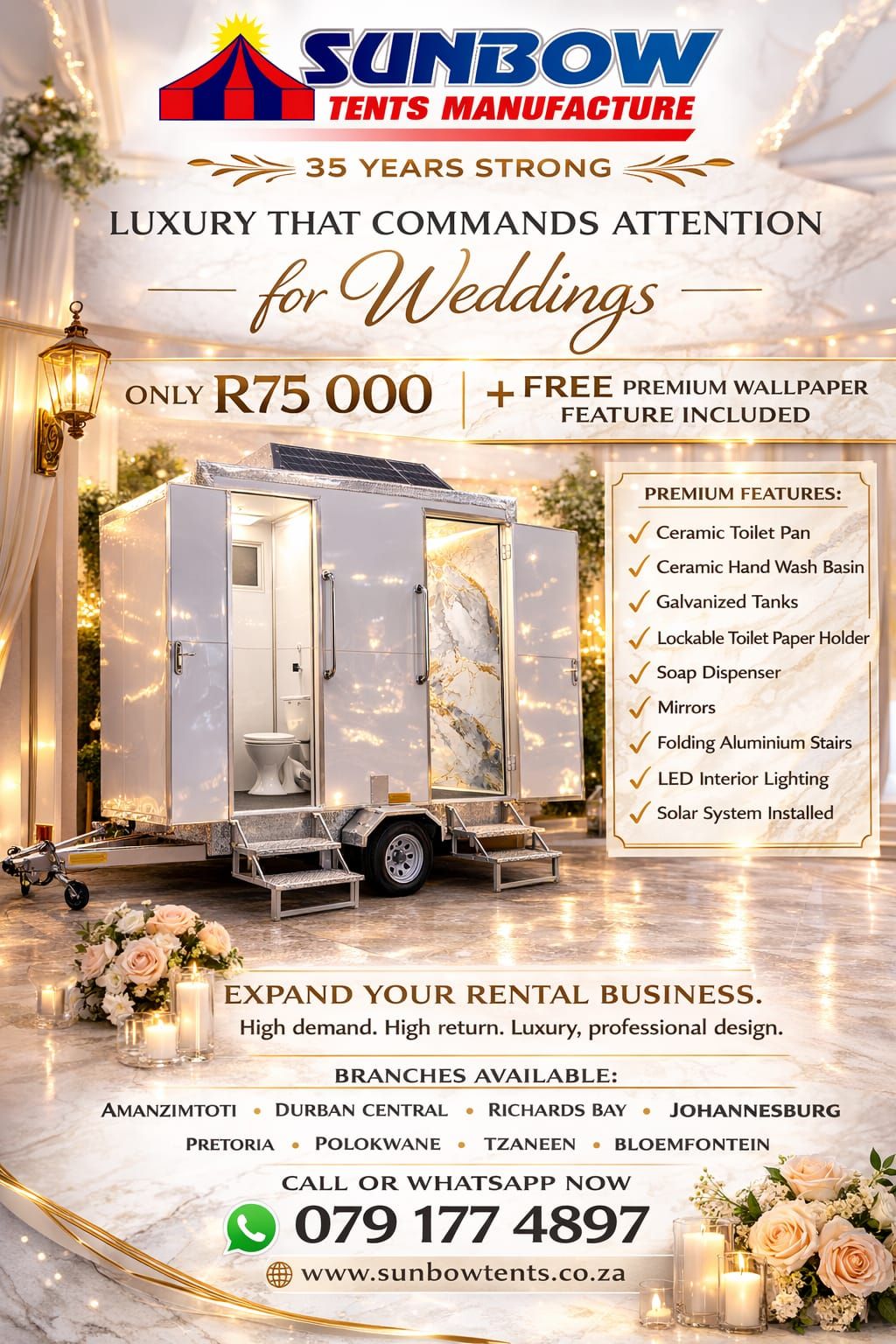 Sunbow Tents Manufacture Facebook ad