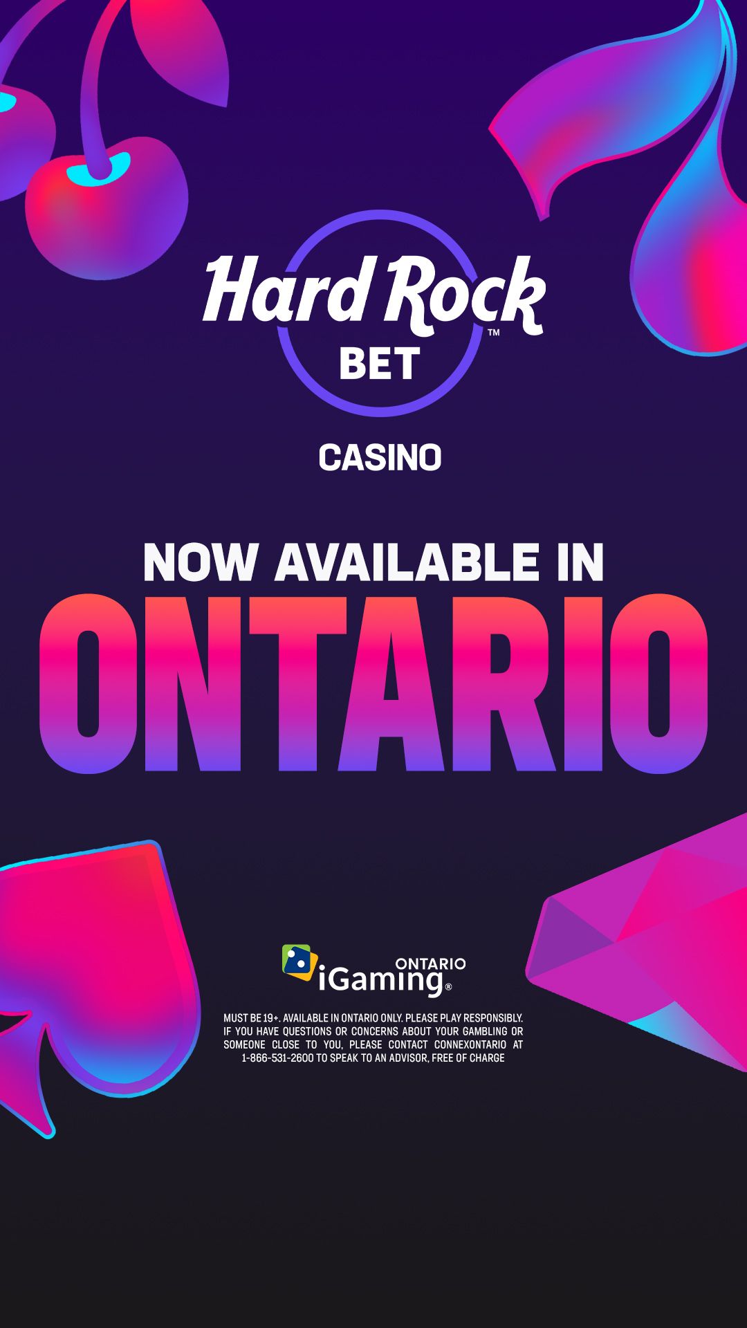 Hard Rock Bet Canada Facebook ad from Aug 5, 2026
