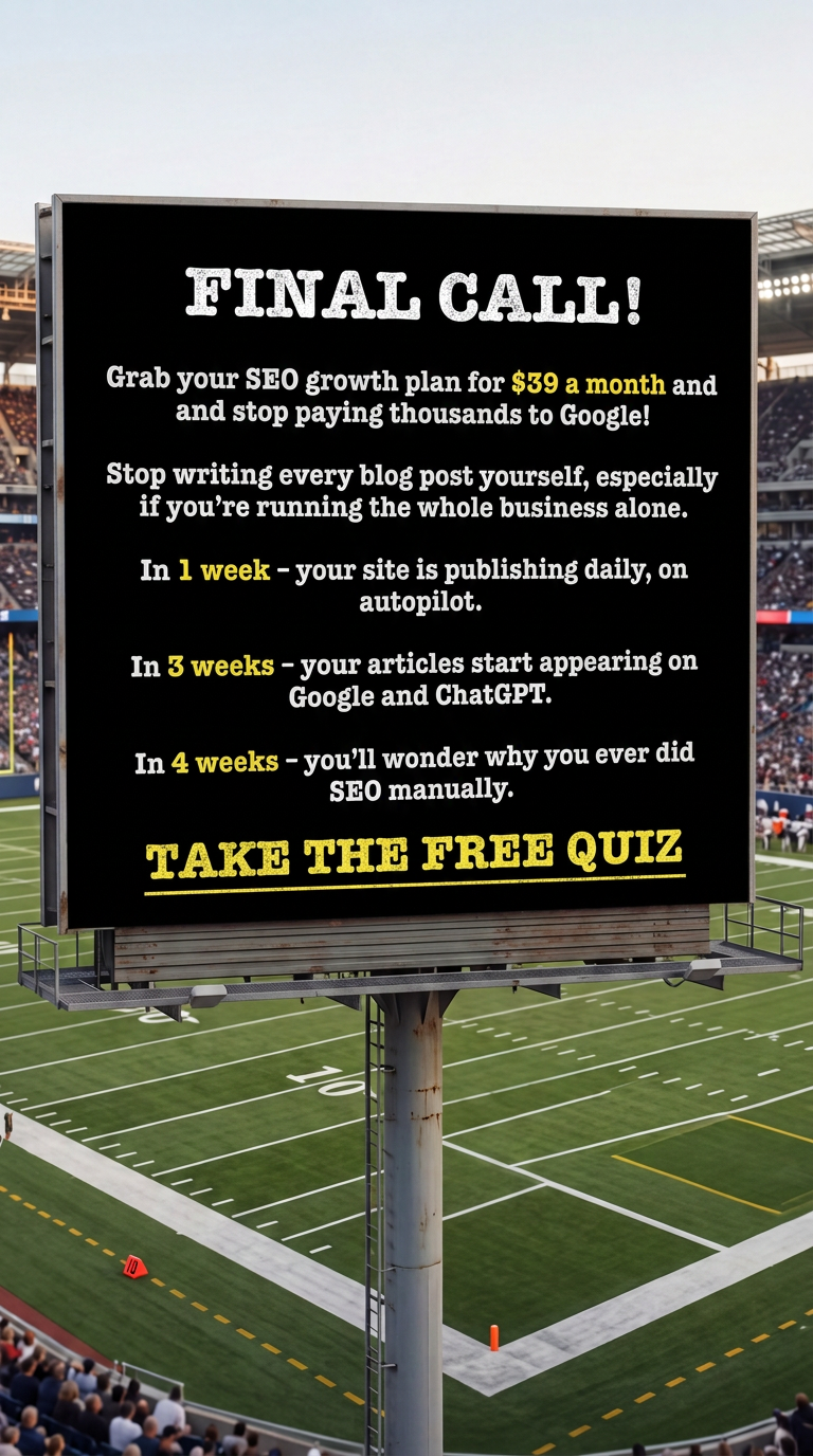 Soro SEO Facebook ad: Rank #1 on Google