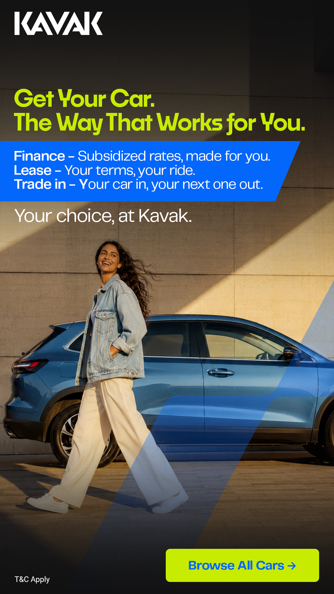 Kavak UAE Facebook ad from Jul 20, 2026