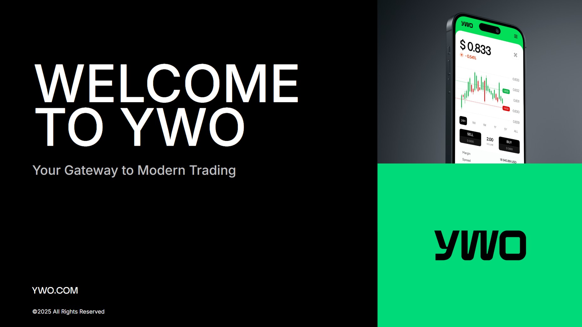 YWO.com Facebook ad: Not Just a Brand. A Movement.