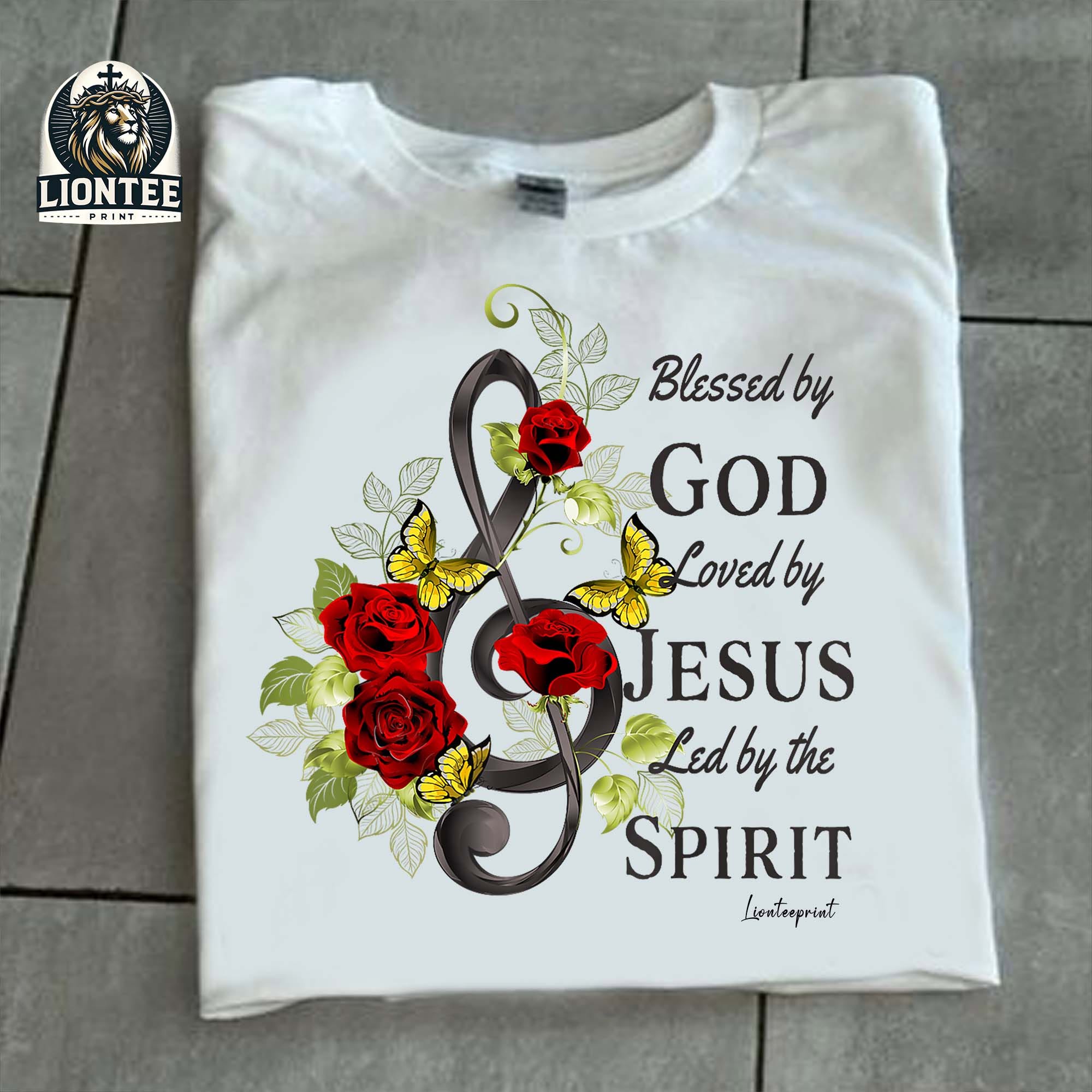God is my life Facebook ad: A beautiful harmony of faith and music.