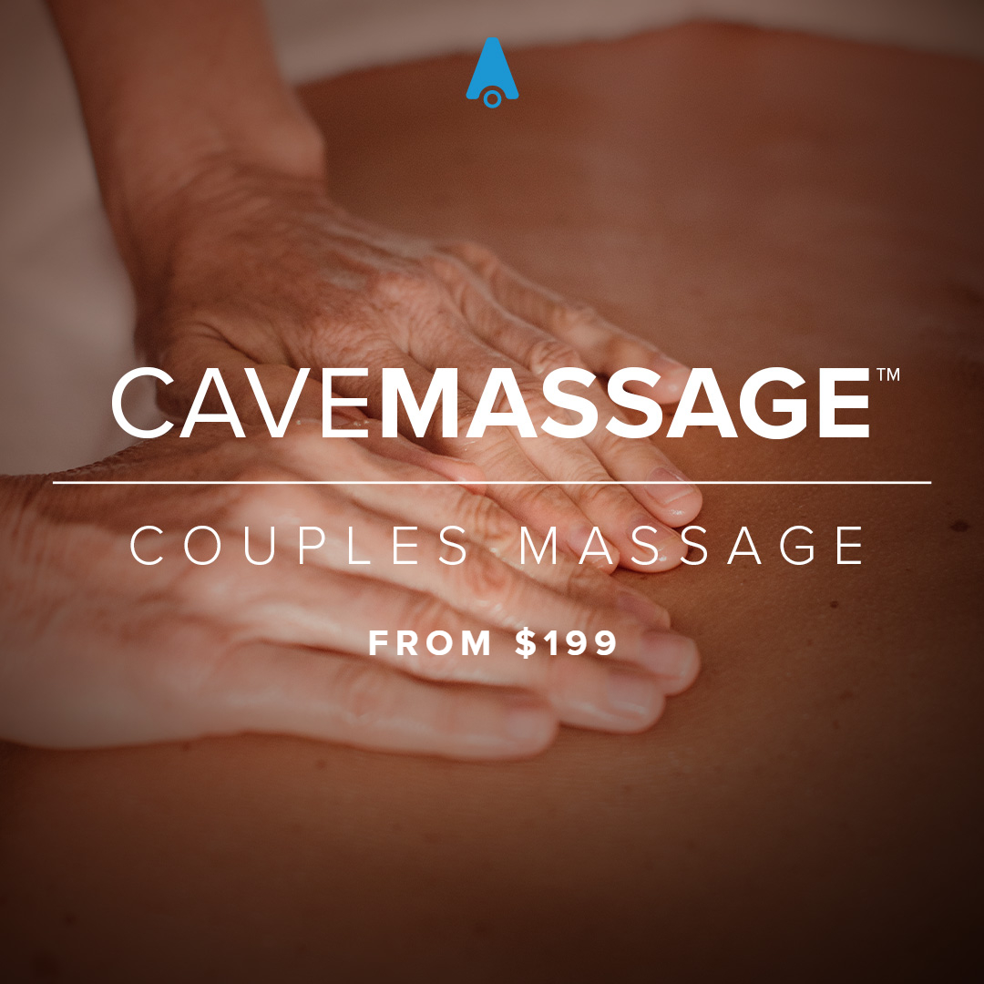 City Cave Carnegie Facebook ad: Float, Sauna & Massage