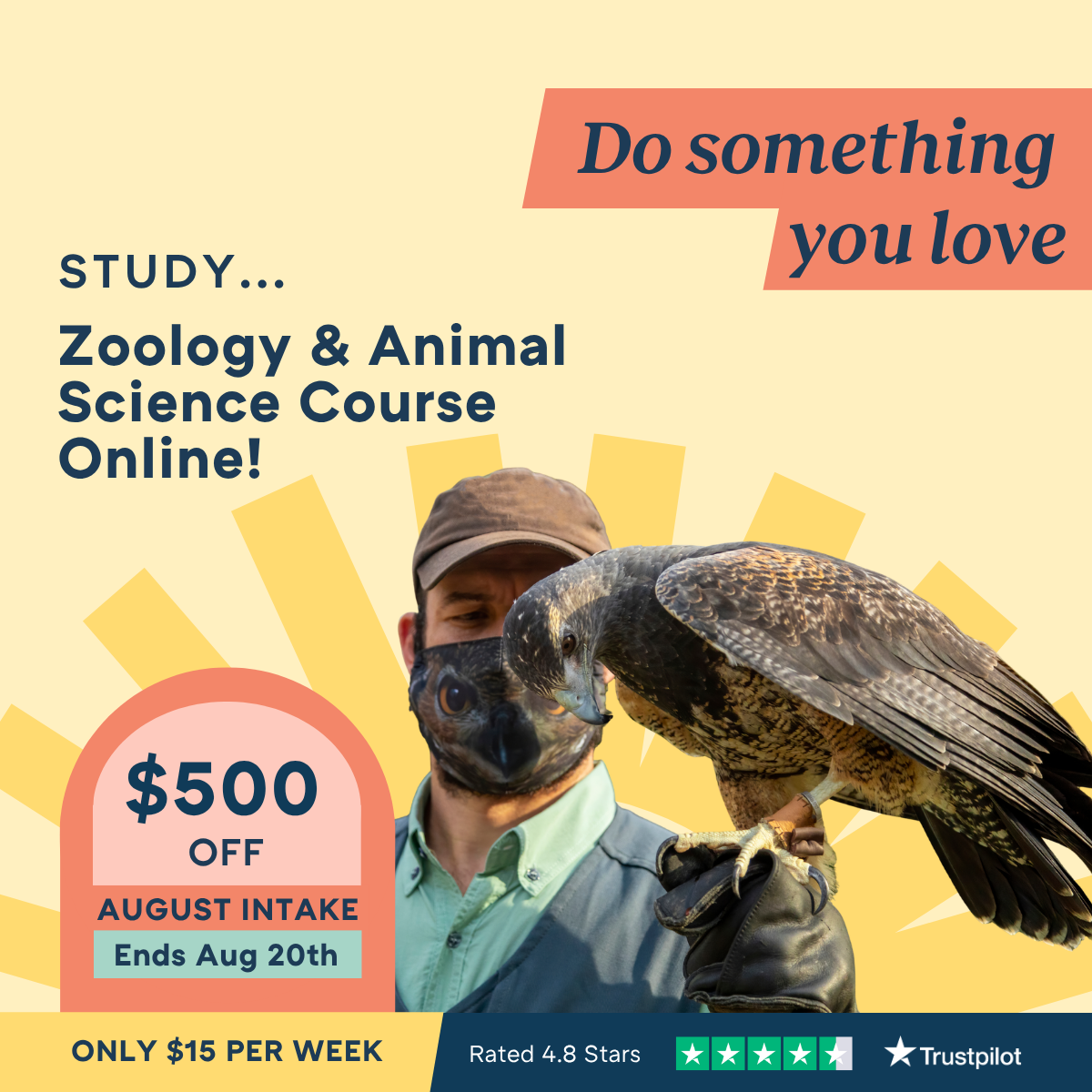Online Courses Australia Facebook ad