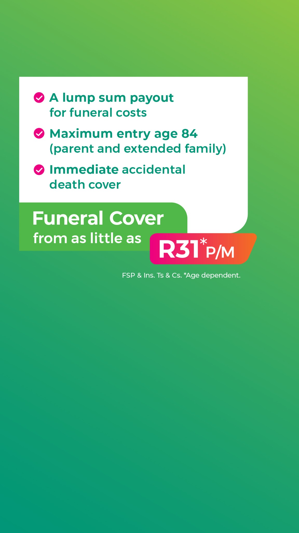 Old Mutual South Africa Facebook ad