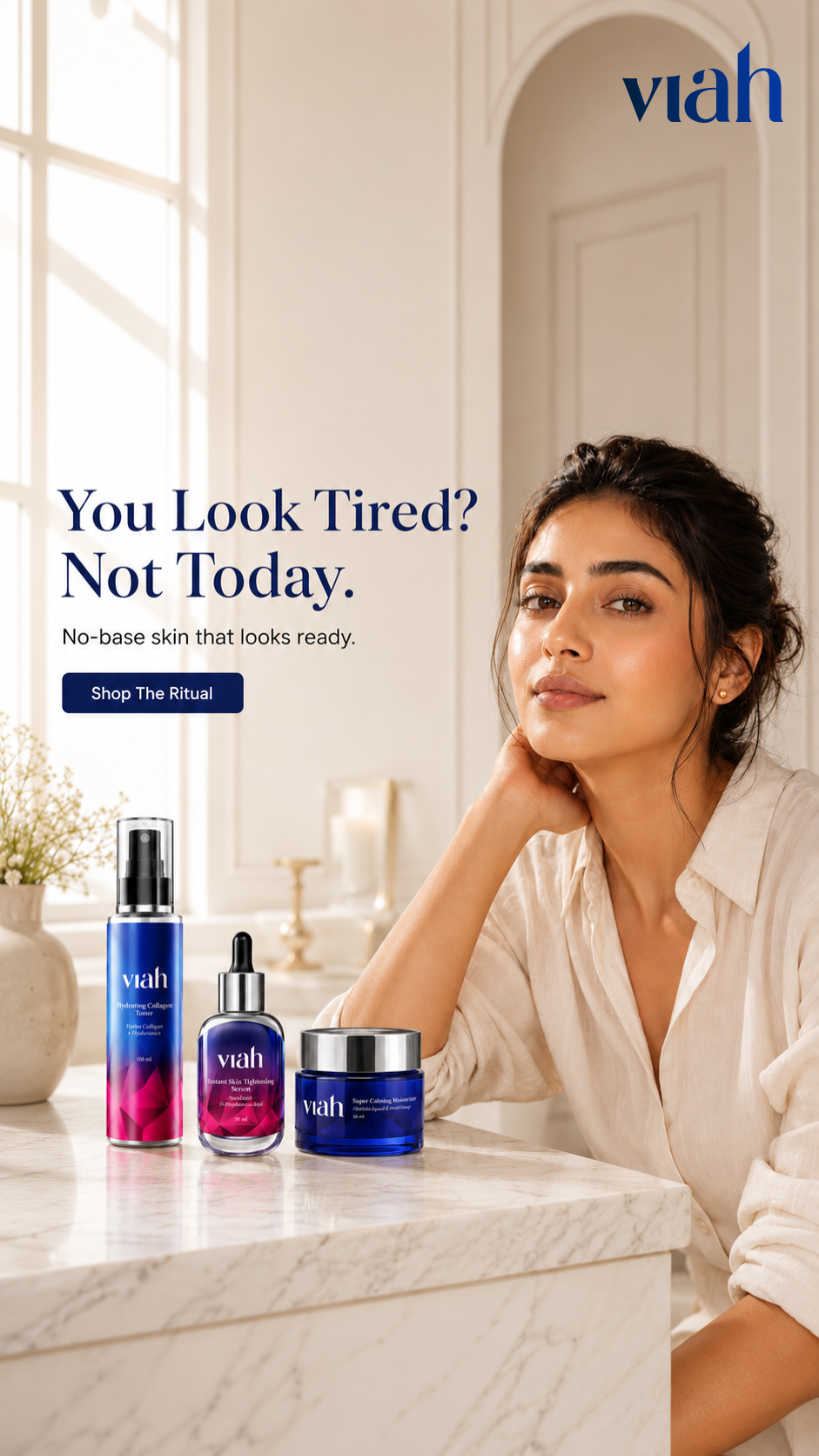 Viah Beauty Facebook ad from Jun 10, 2026