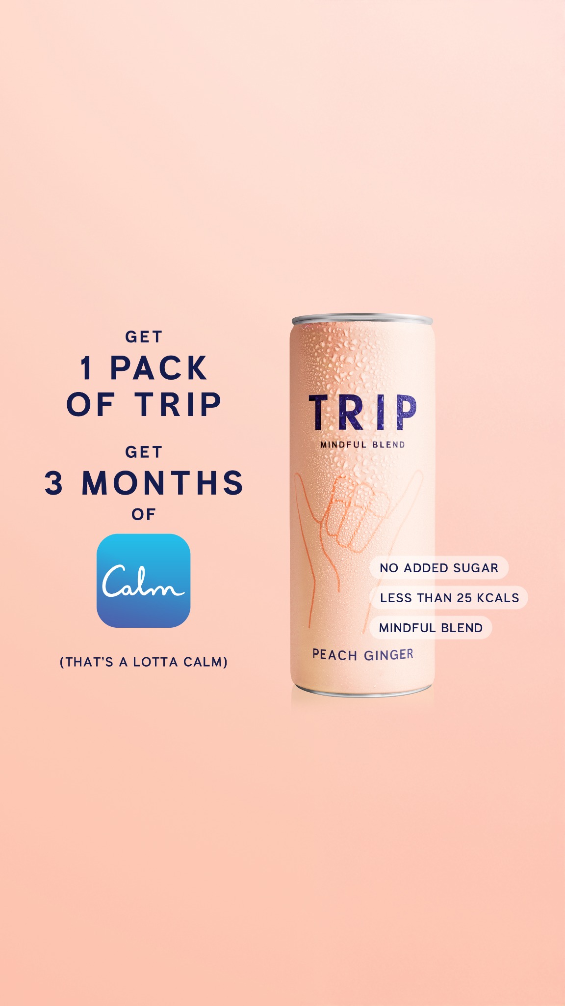 Calm Facebook ad