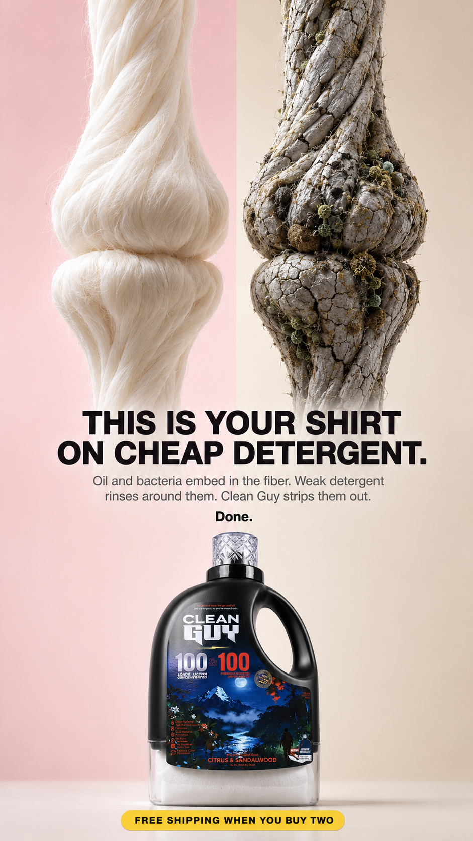 Clean Guy Facebook ad