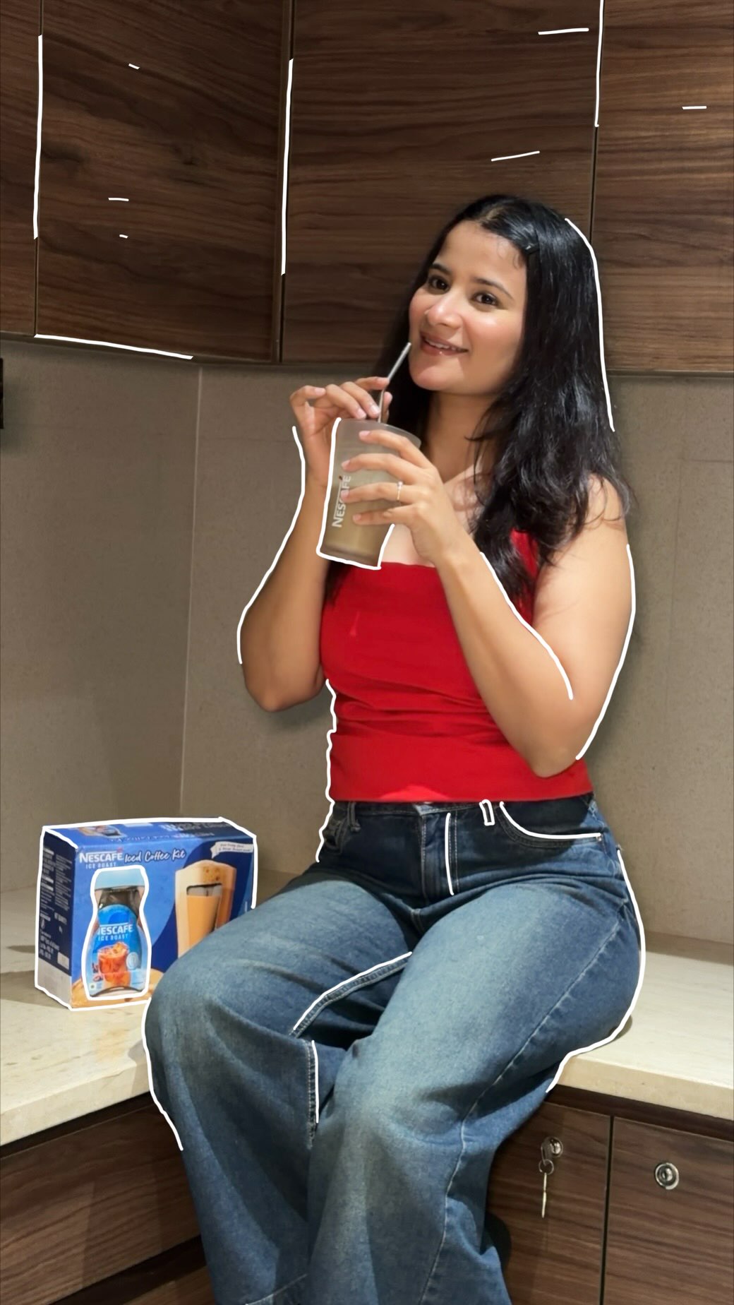 NESCAFÉ Facebook ad: Your perfect iced coffee fix