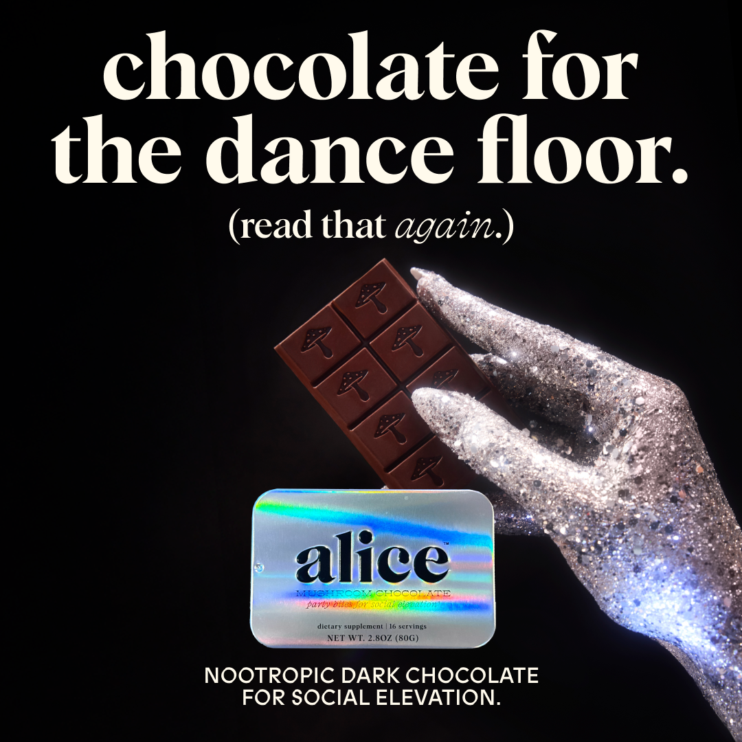 Alice Mushrooms Facebook ad
