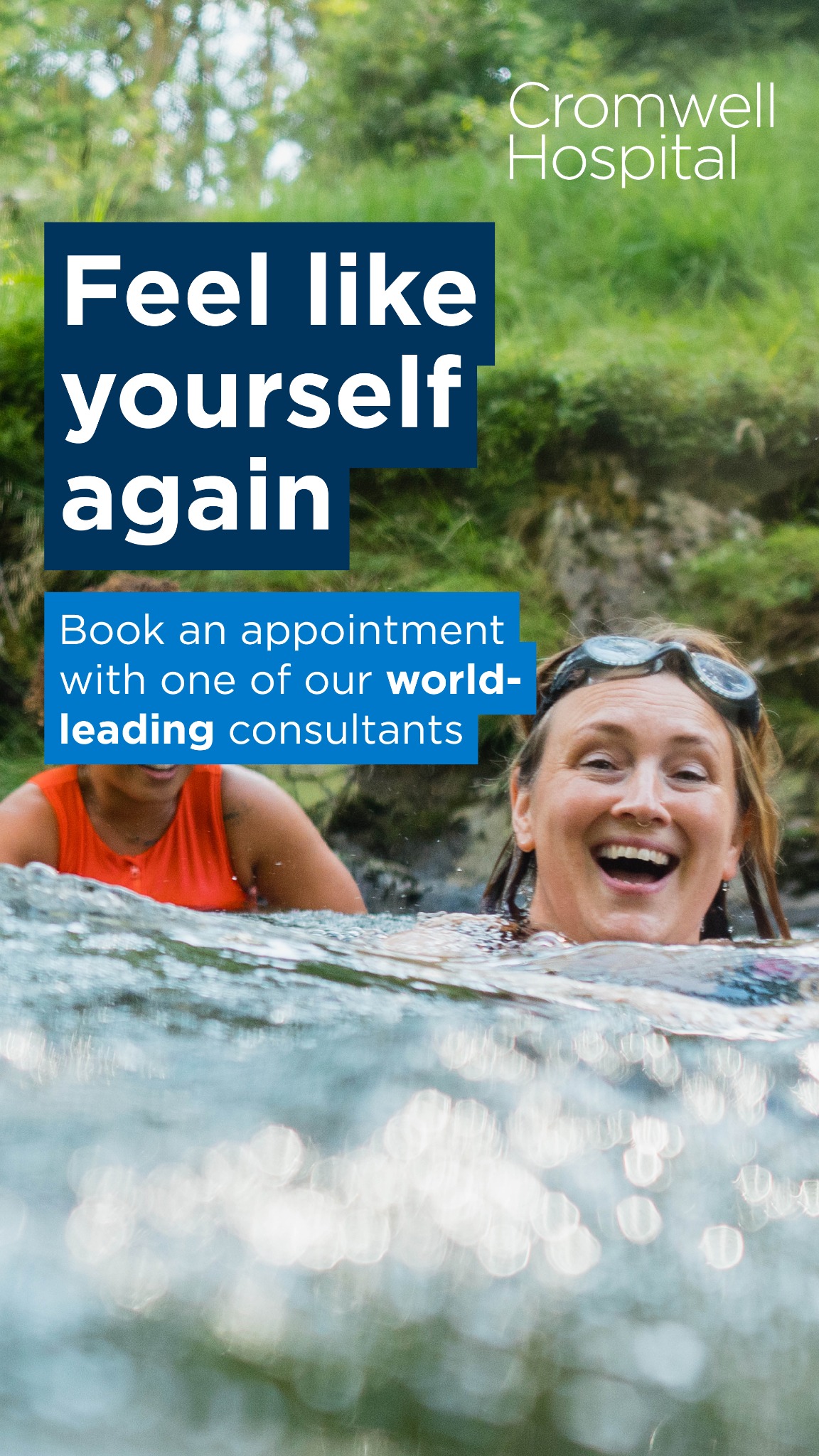 Cromwell Hospital Facebook ad