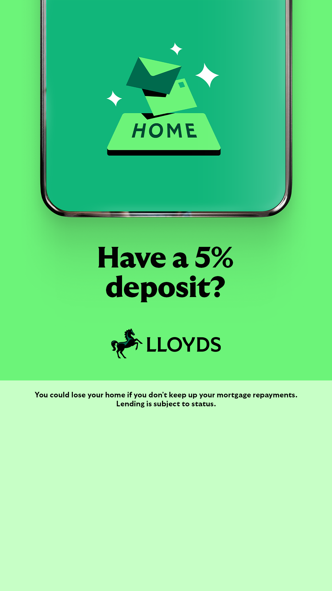 Lloyds Bank Facebook ad