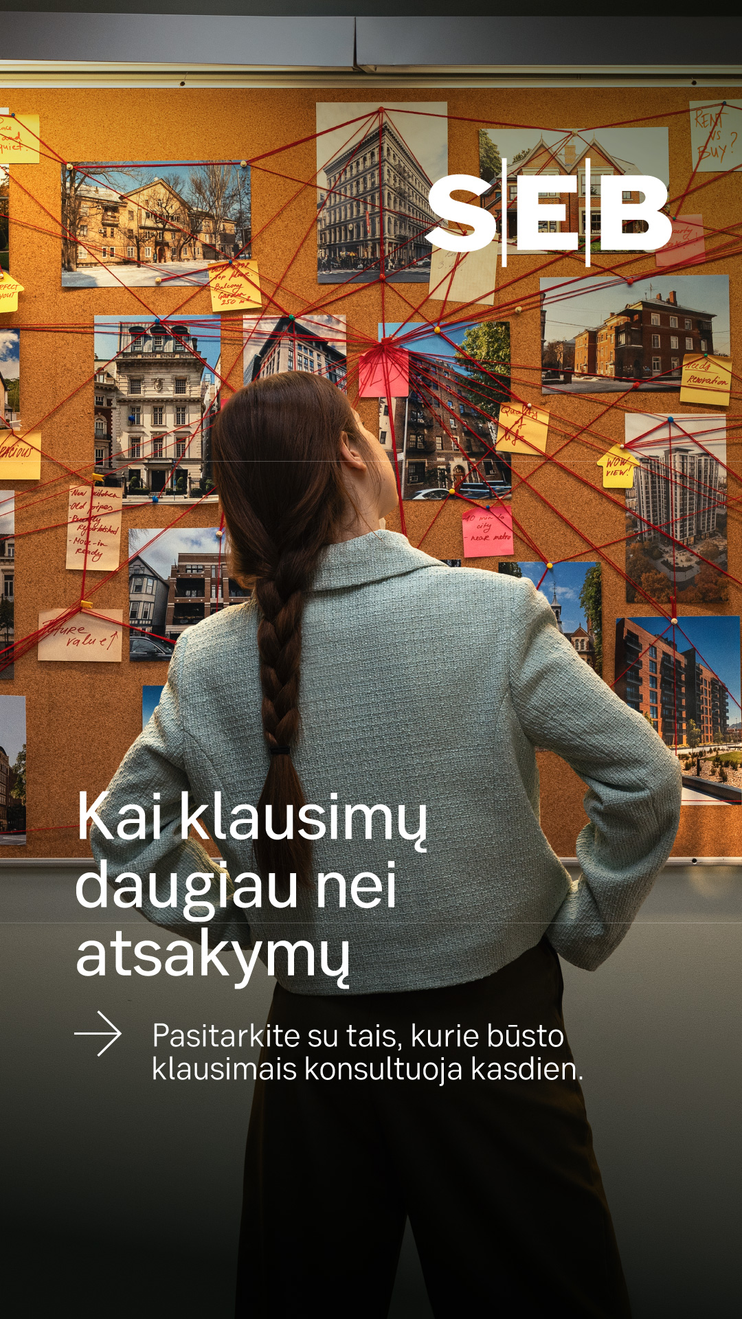 SEB Lietuvoje Facebook ad