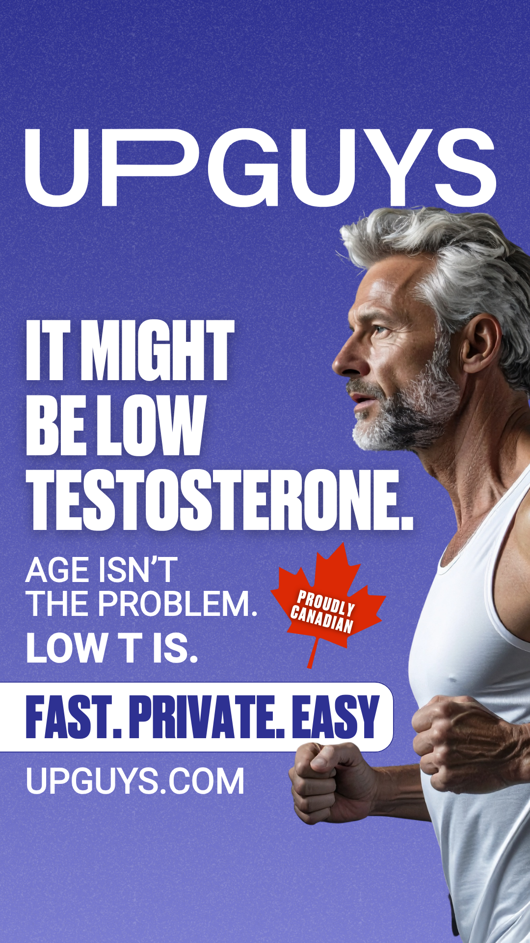 Upguyshealth Facebook ad