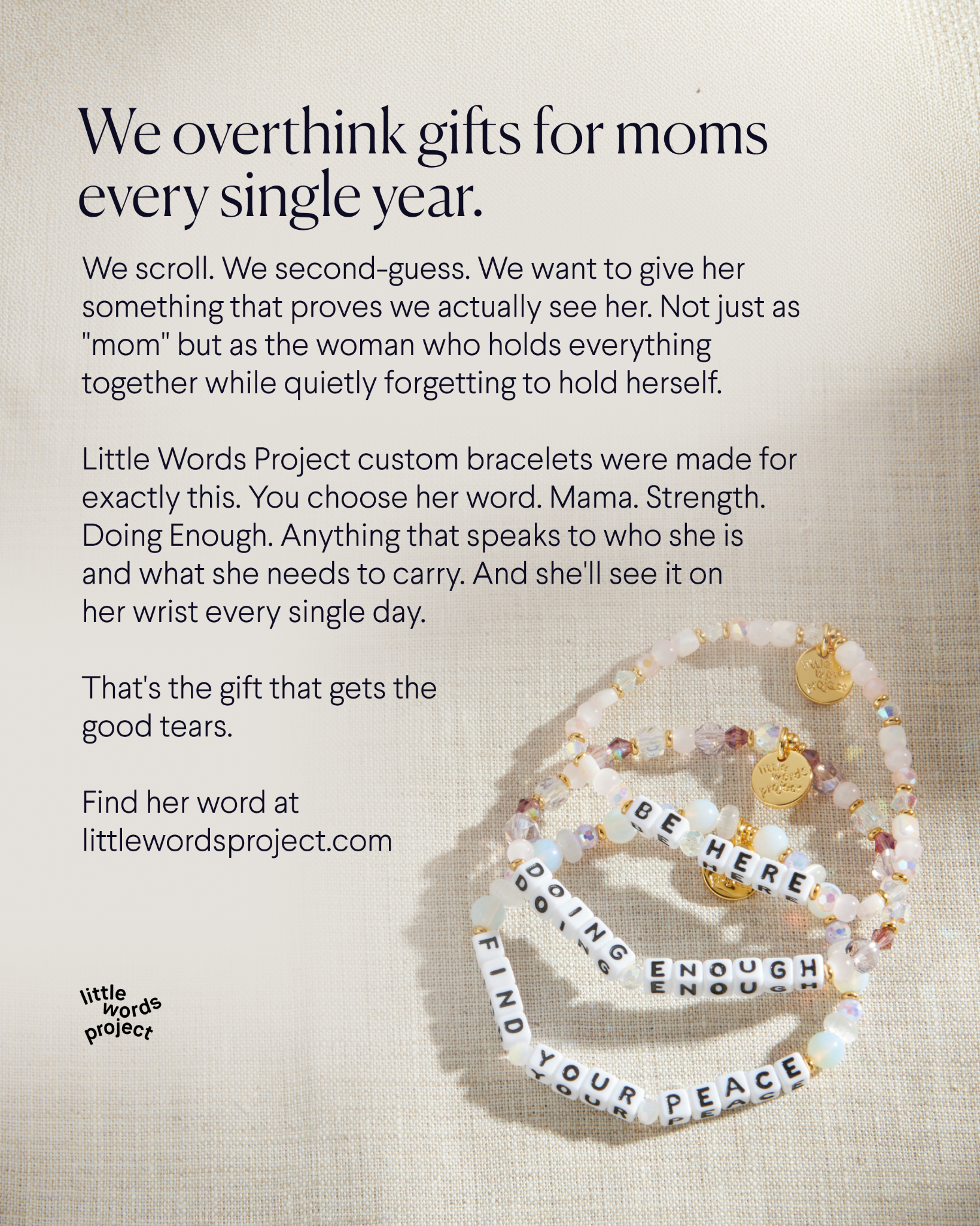 Little Words Project Facebook ad