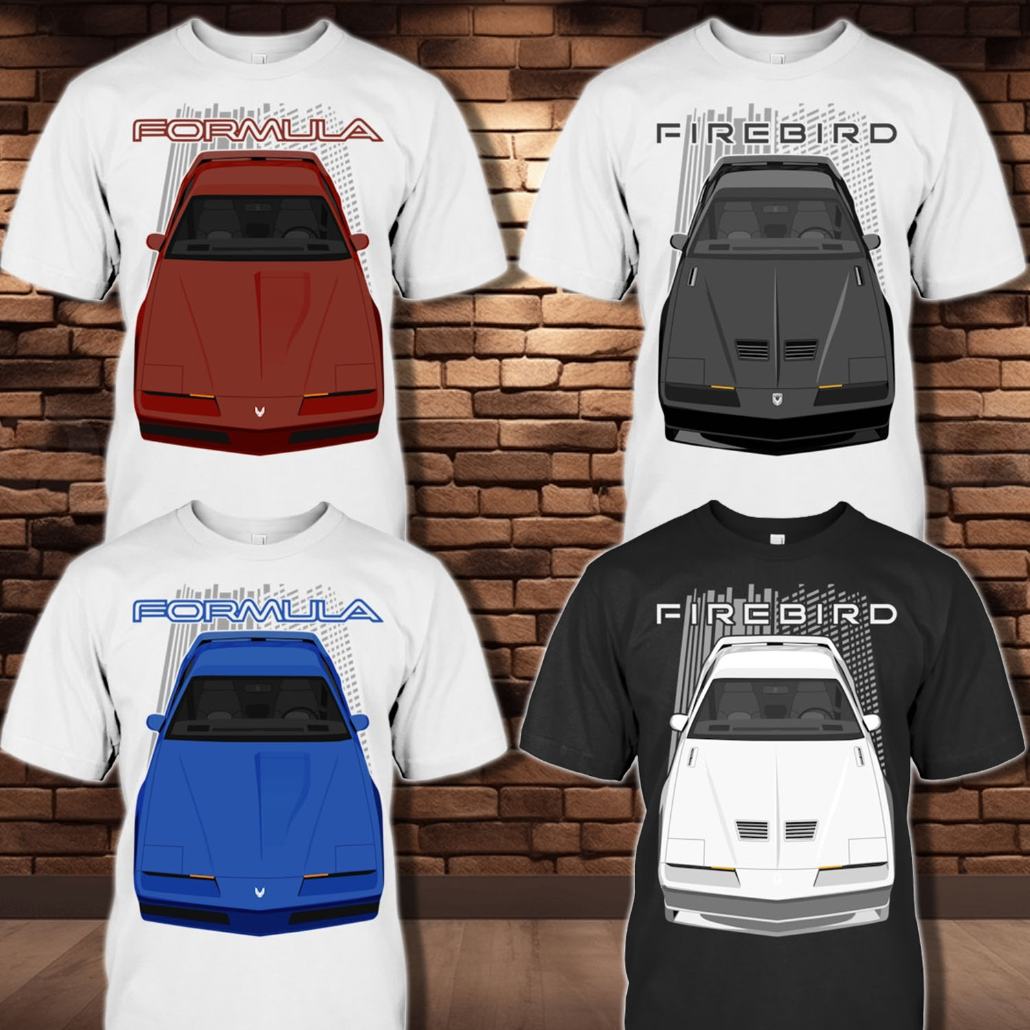 Vintage Tee 02 Facebook ad: Pontiac Firebird Collection