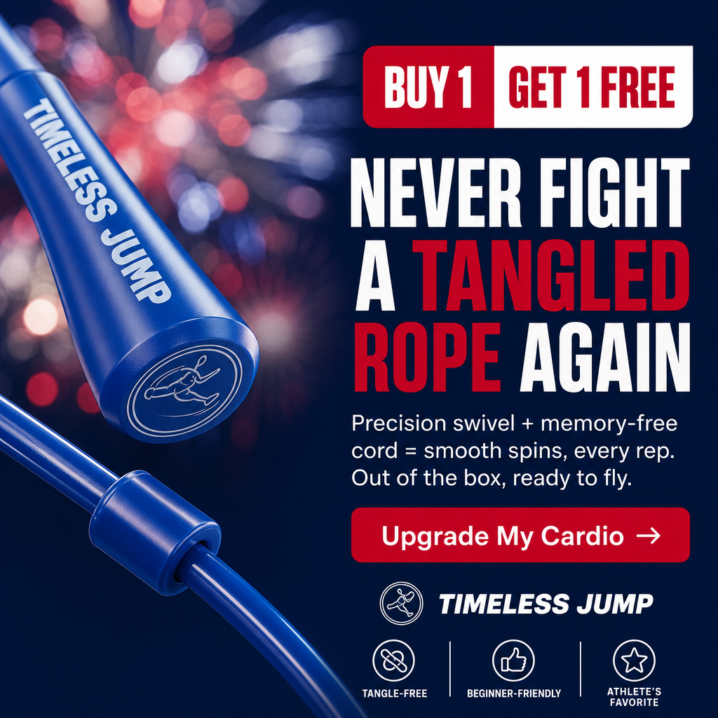 Timeless Jump Facebook ad: Two Ropes. One Price. This Weekend Only.