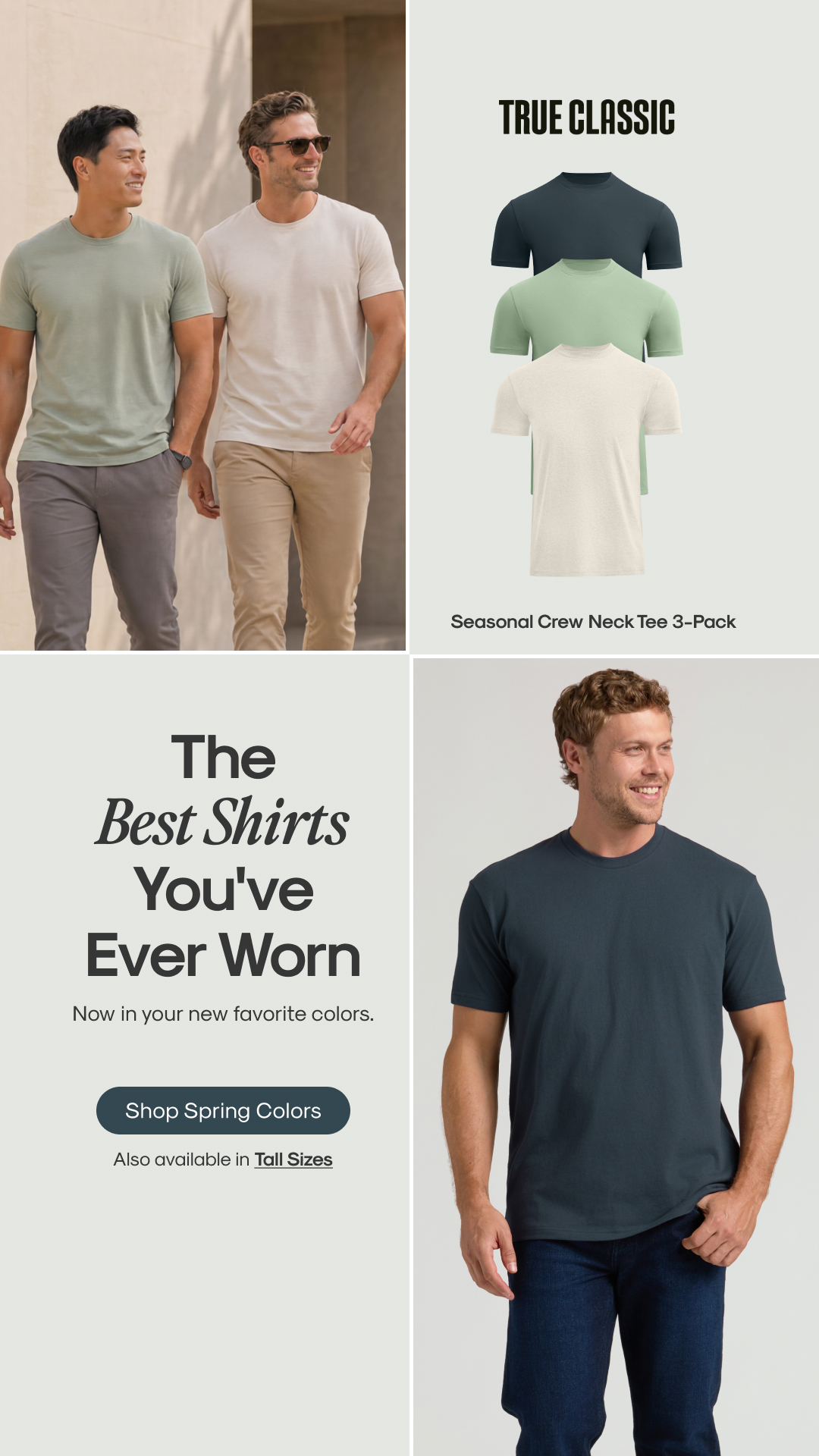 True Classic Facebook ad