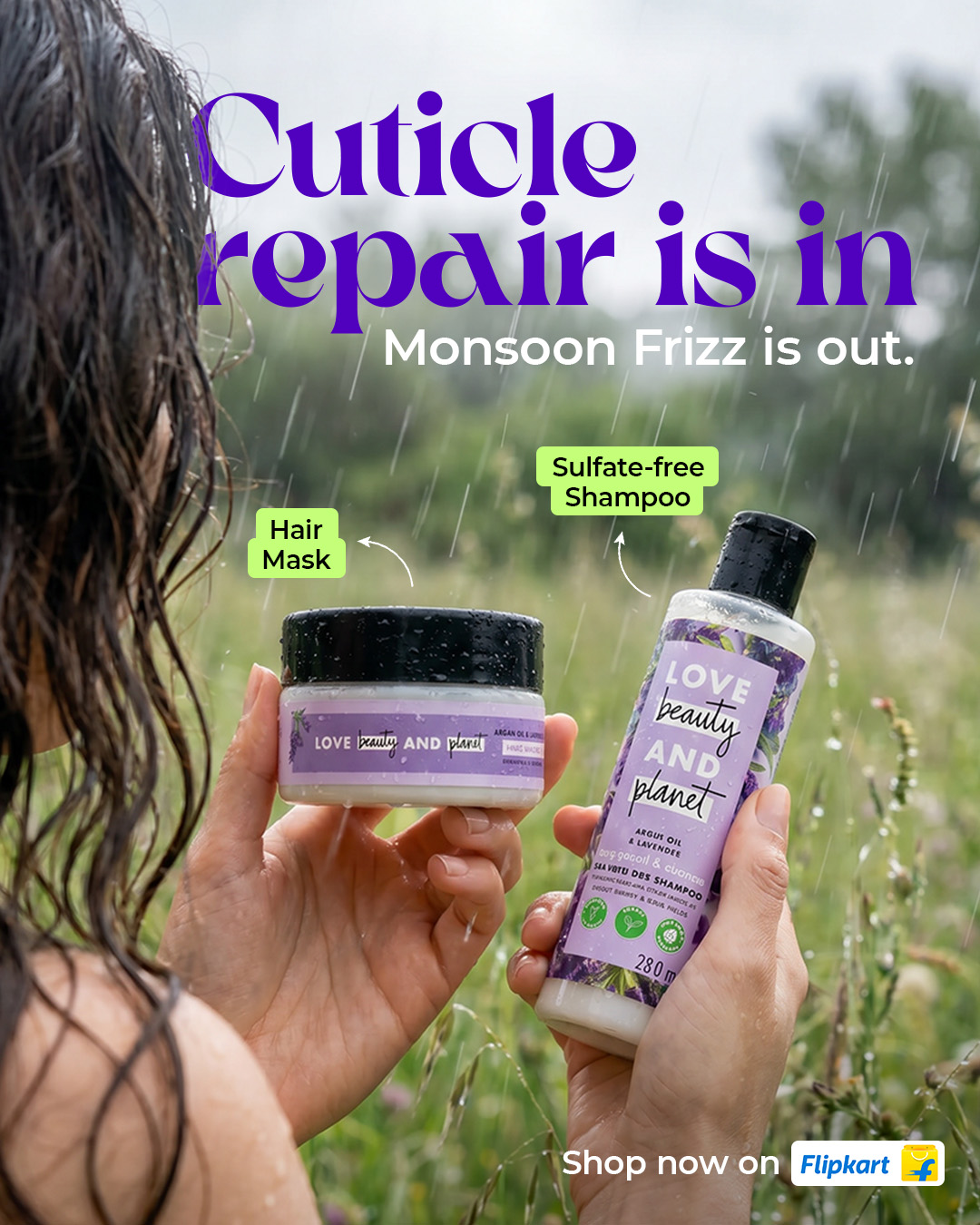Love Beauty & Planet IN Facebook ad