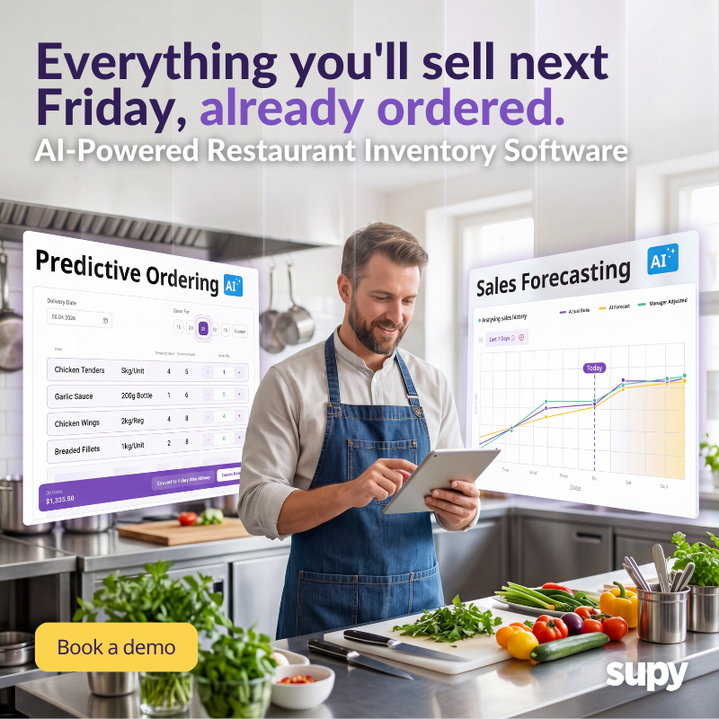 Supy Facebook ad